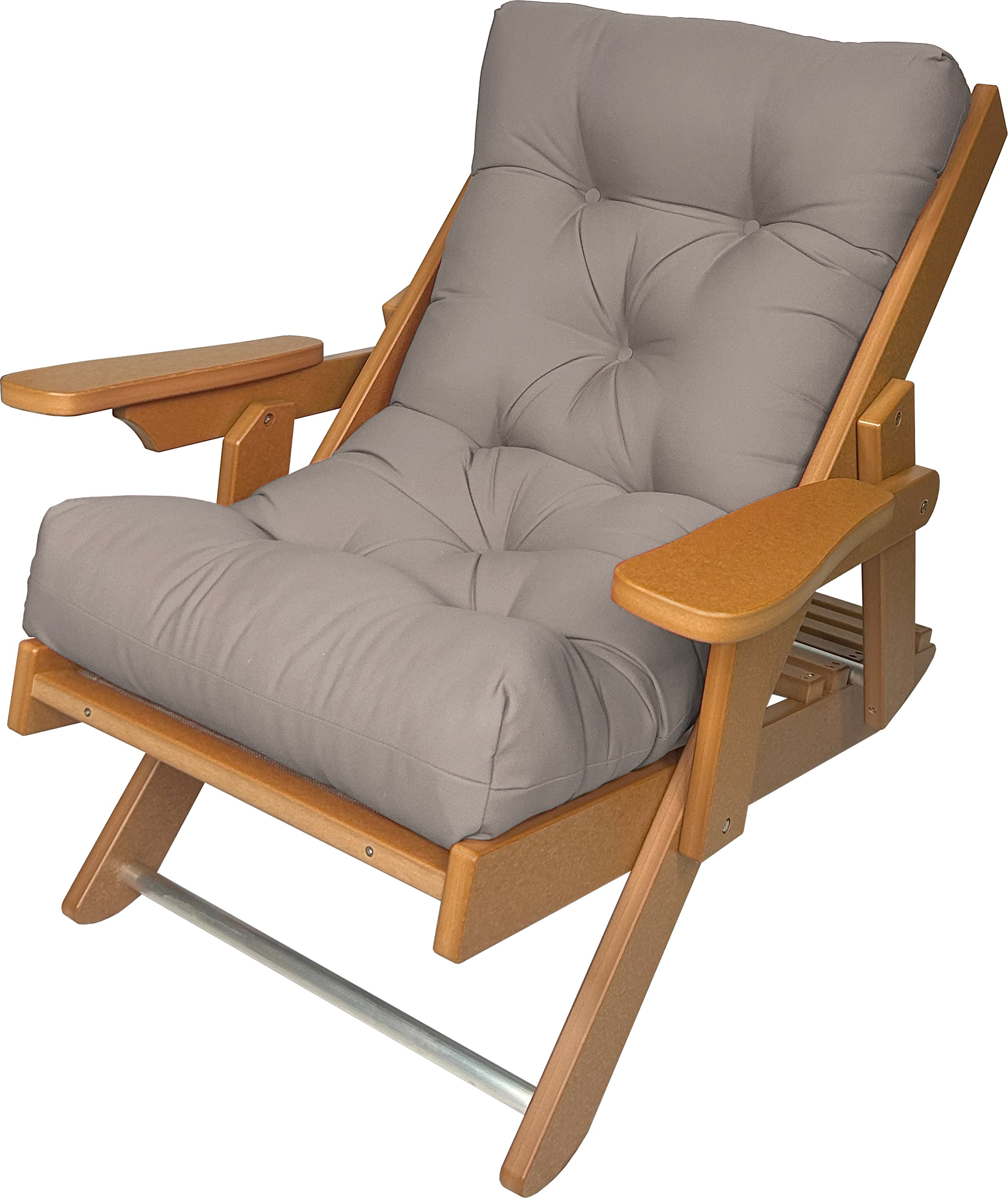 Original Cloud Comfort Folding & Reclining Chair (Wood Grain Texture)