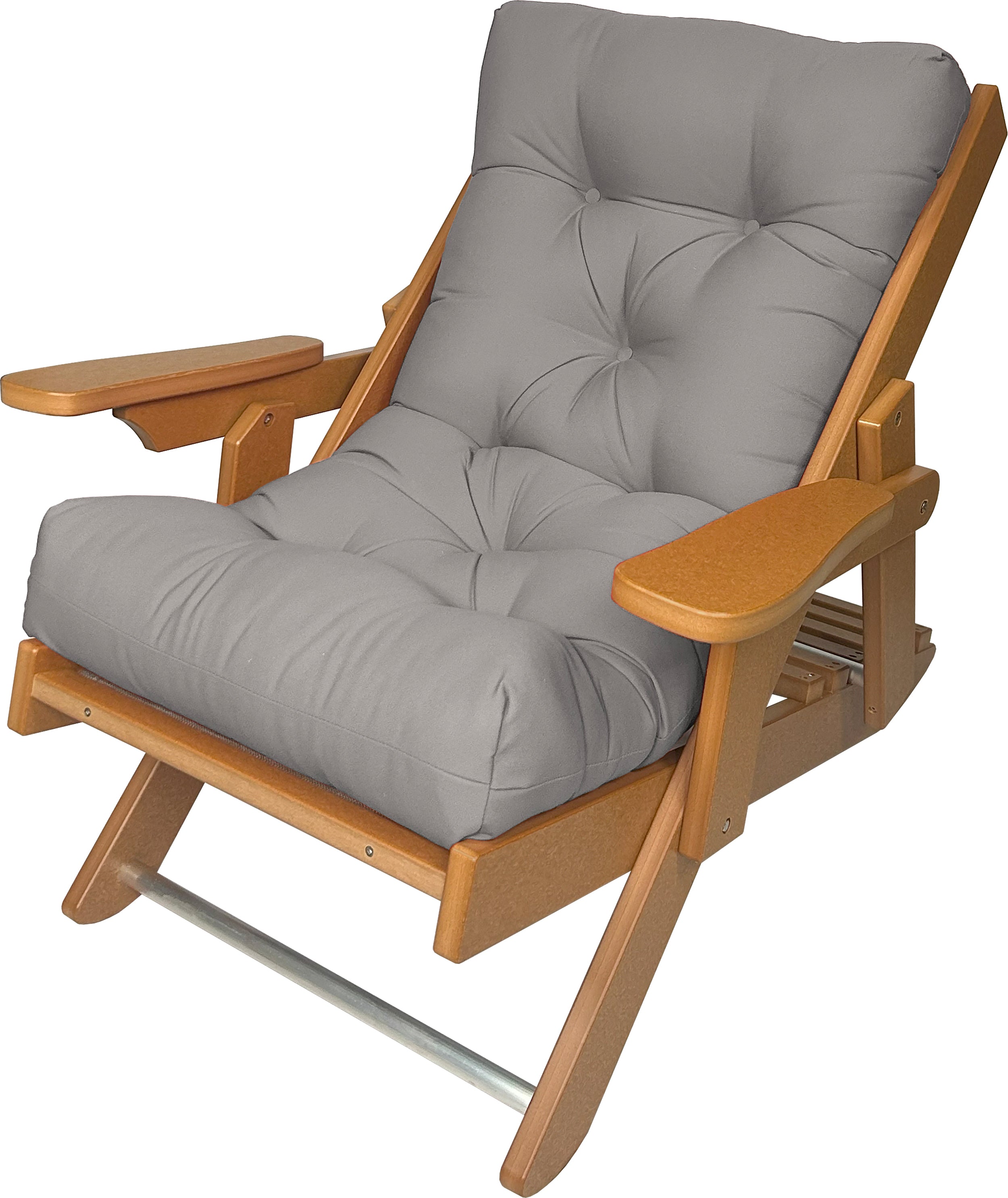 Original Cloud Comfort Folding & Reclining Chair (Wood Grain Texture)