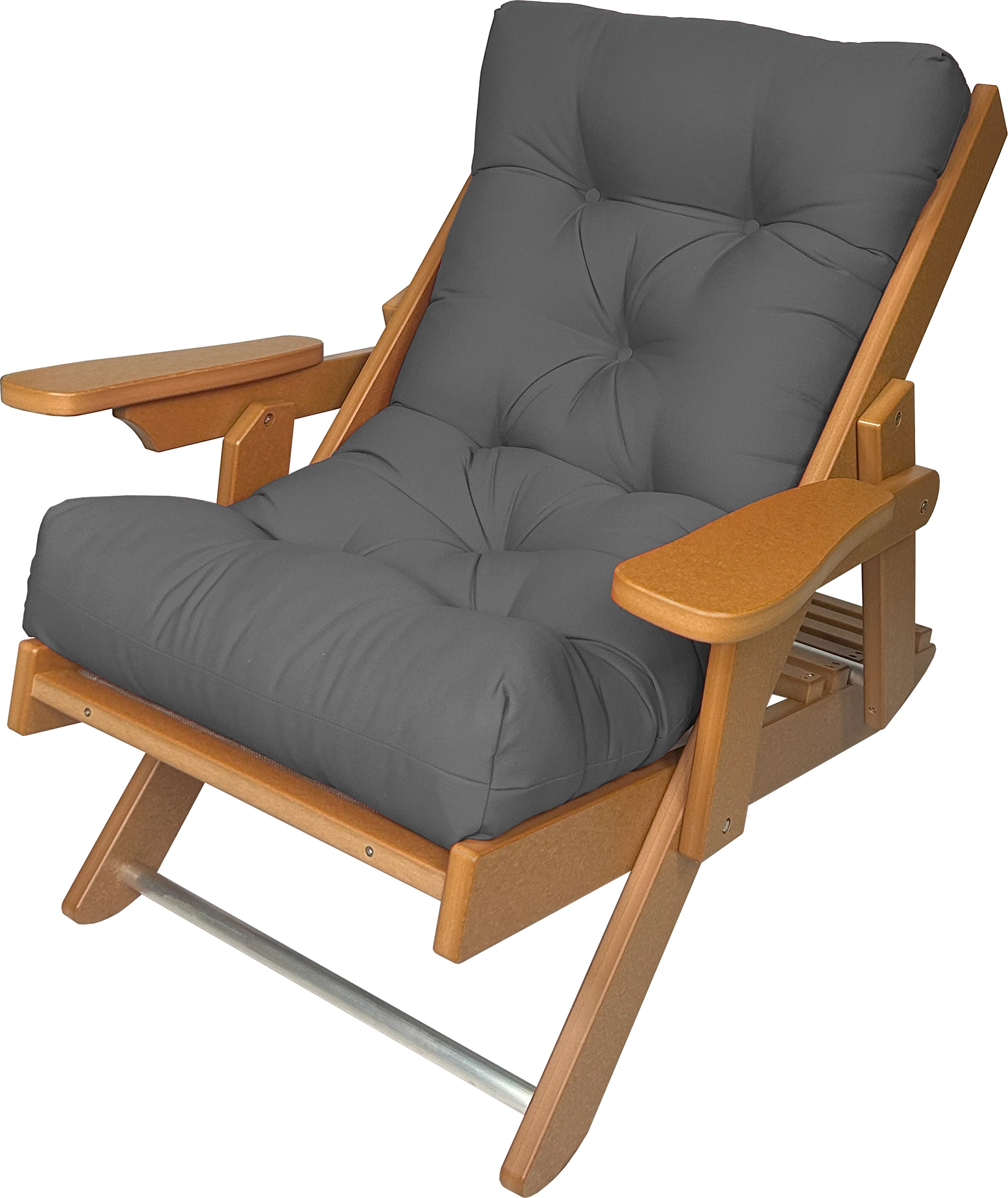 Original Cloud Comfort Folding & Reclining Chair (Wood Grain Texture)