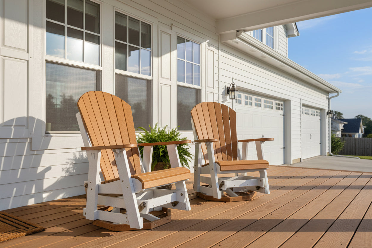Adirondack Swivel Glider
