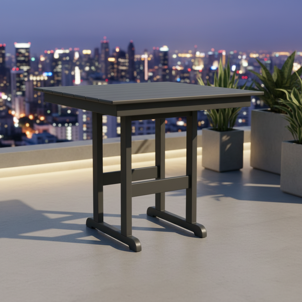 DuraWeather Poly 38 SQUARE TABLE