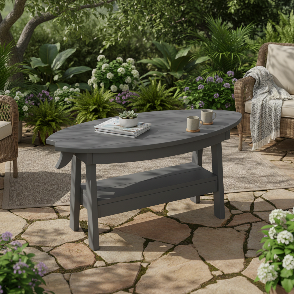 DuraWeather Poly SURFBOARD COFFEE TABLE