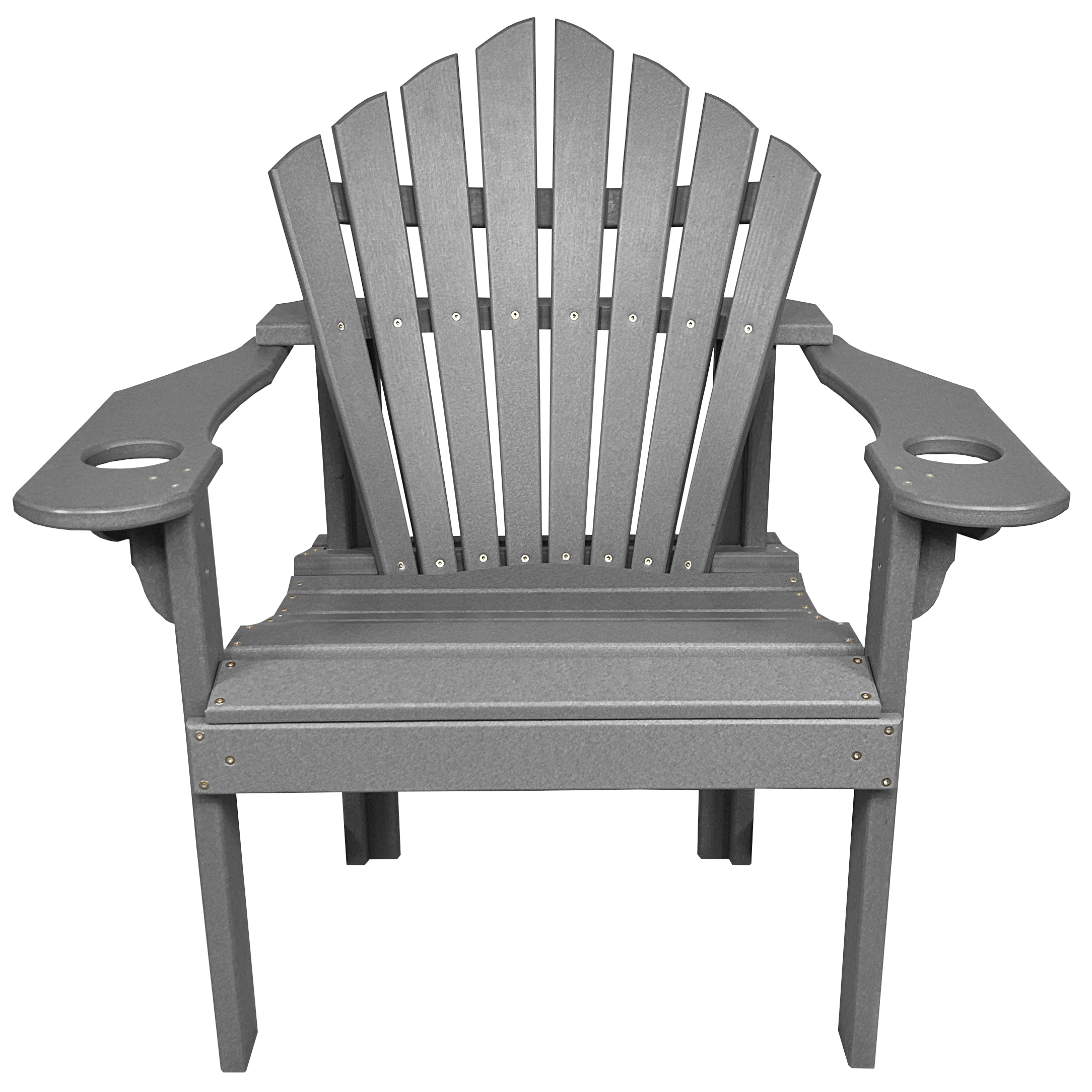 7-Piece 60”rd. Bridgewater Dining Set With Built In Cupholders