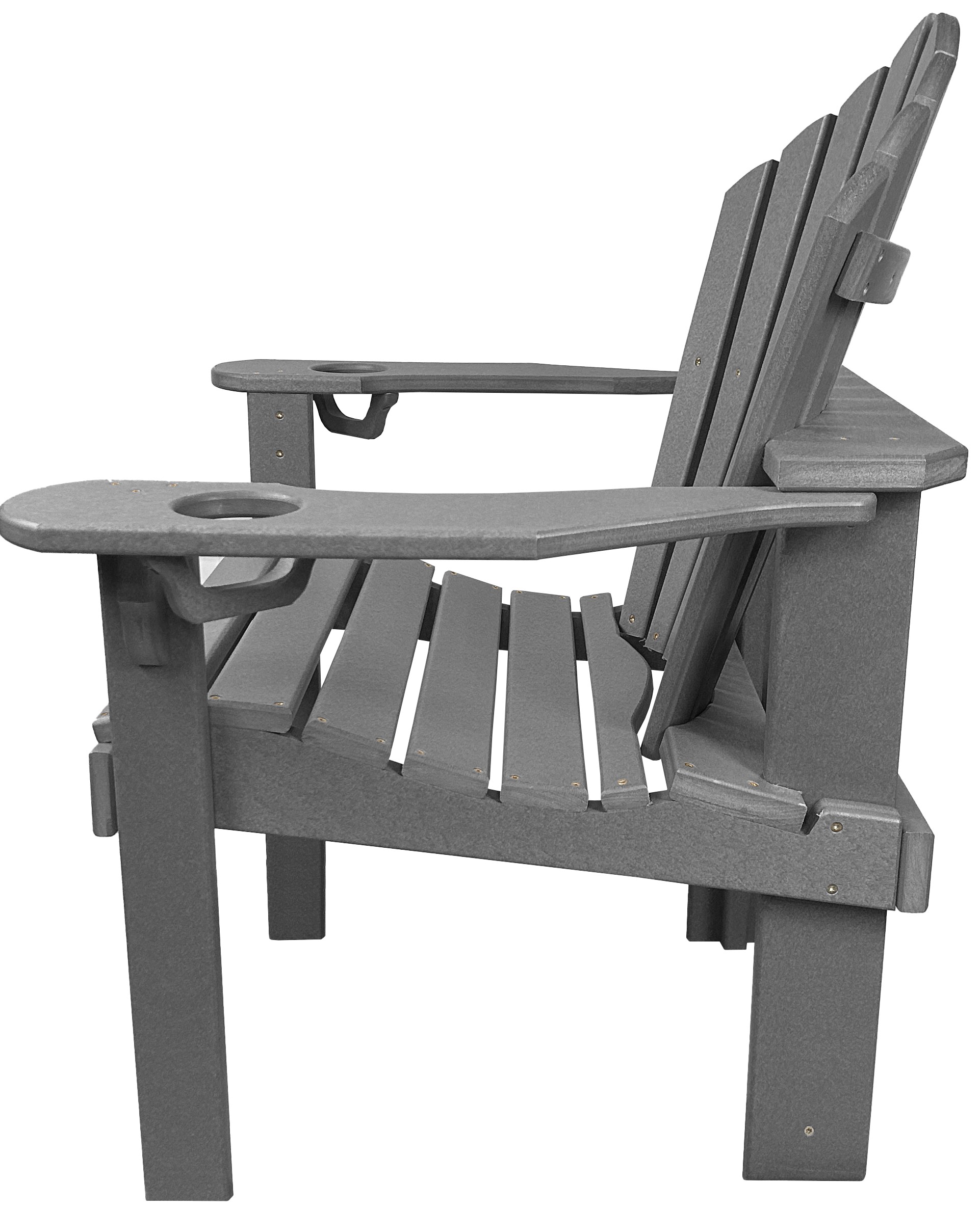 7-Piece 60”rd. Bridgewater Dining Set With Built In Cupholders