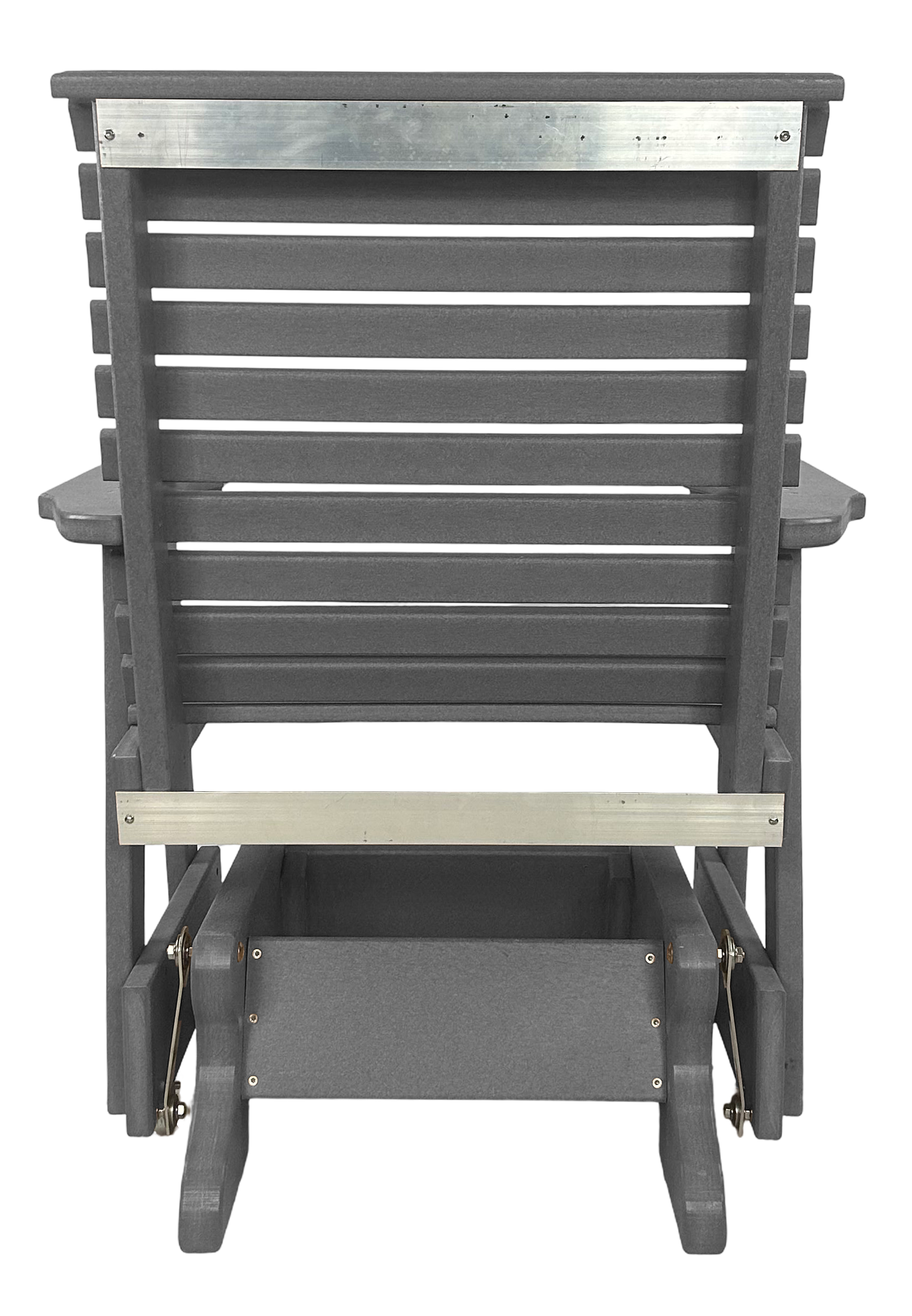 Set of 6 - Rolled Back Single Gliders With Built In Cup Holders
