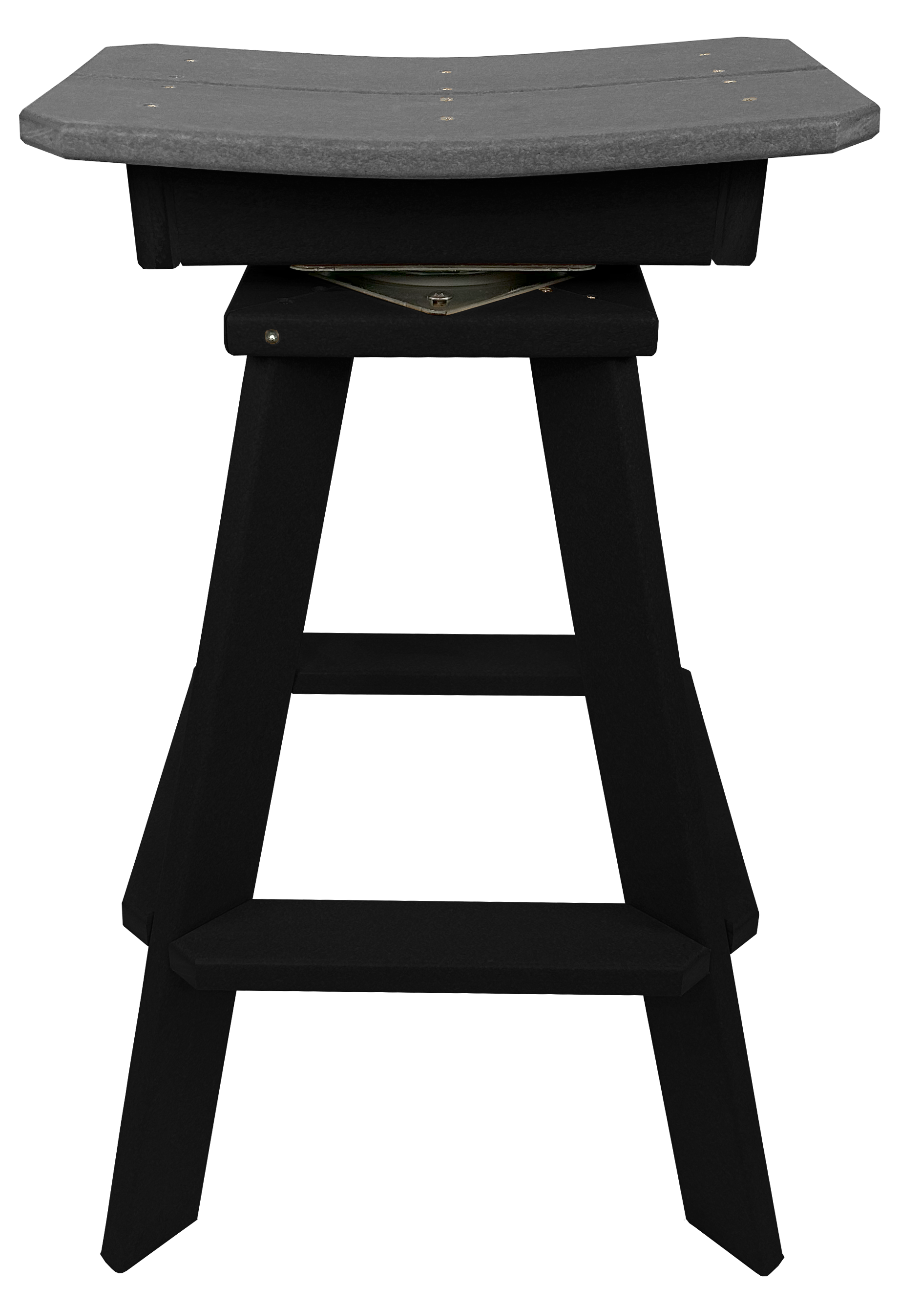 Set of 6 - Swivel Saddle Bar Stools