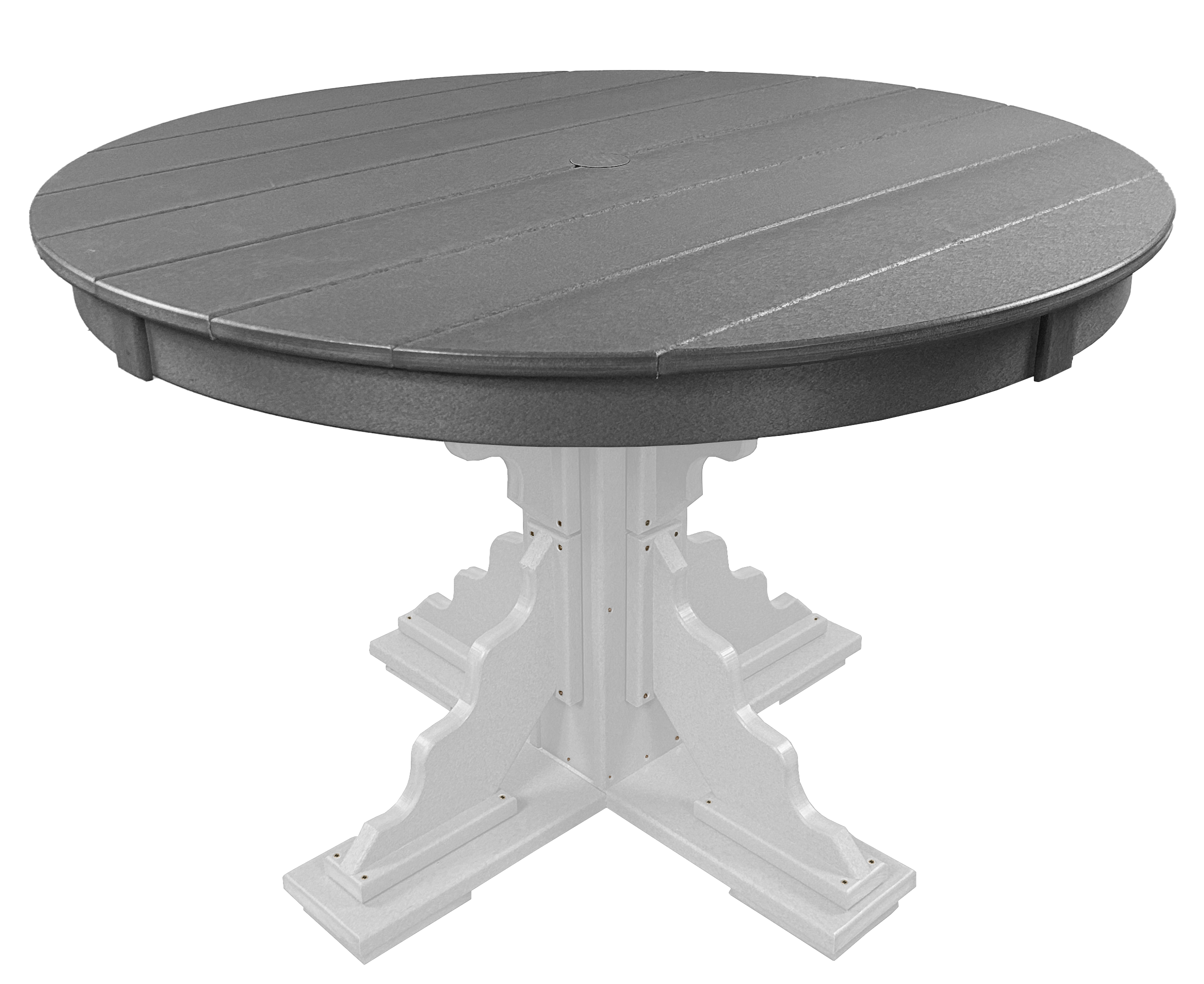 5-Piece 44”rd. Bridgewater Counter Swivels With Built In Cupholders Set