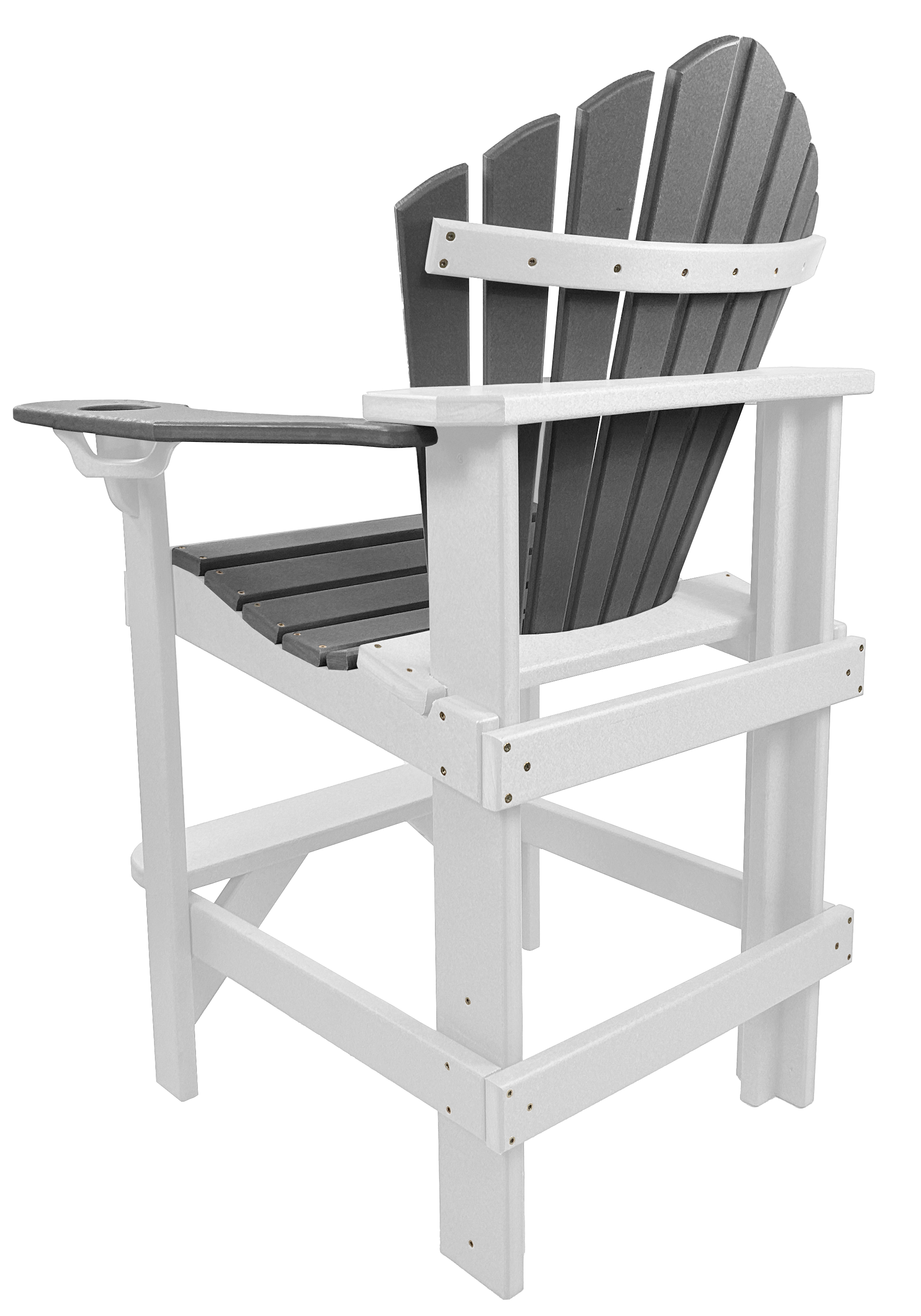 Set of 6 - Bridgewater Counter Chairs With Built In Cupholders