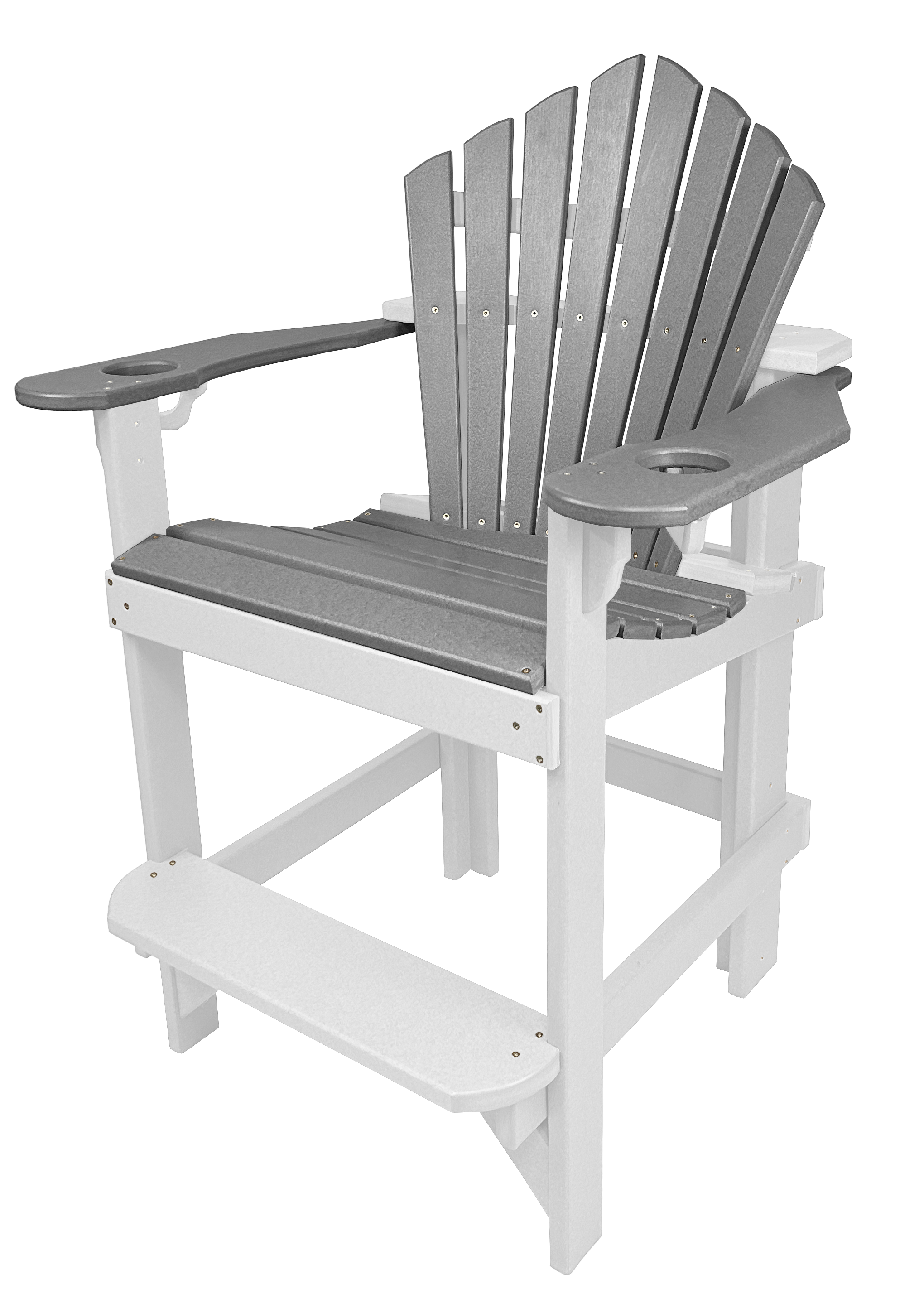 Set of 6 - Bridgewater Counter Chairs With Built In Cupholders