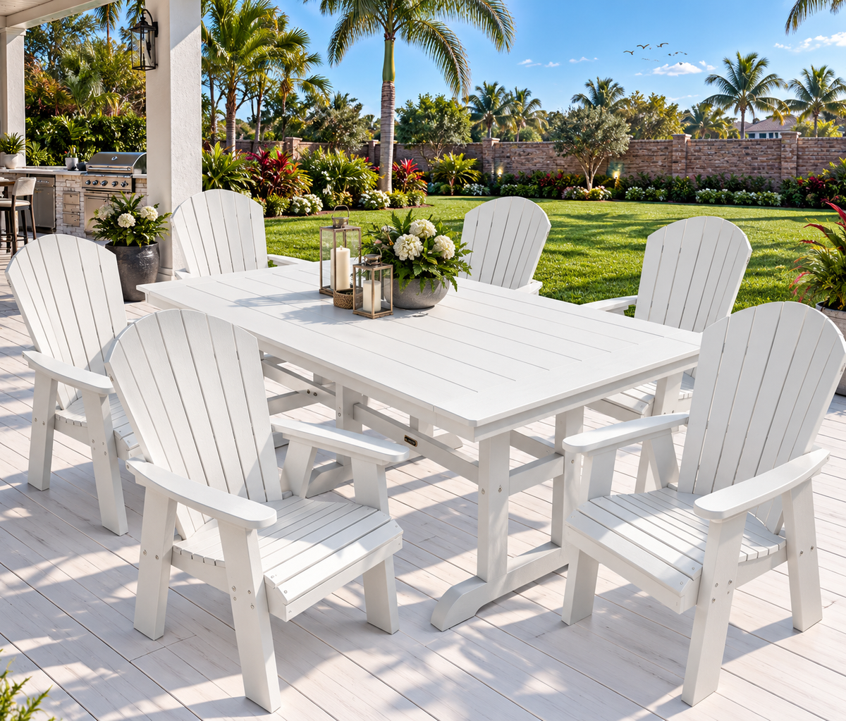 7-Piece Oceanview Adirondack Dining Set