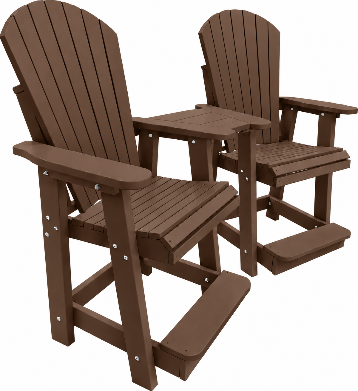 Lakeside Counter Height Tete-a-tete