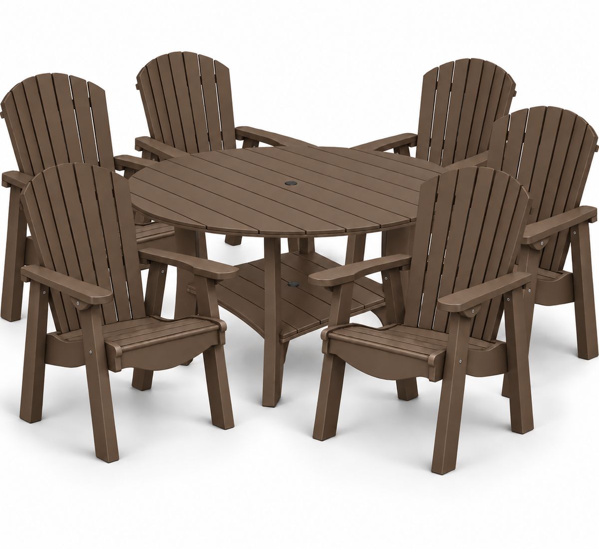 7-Piece Harmony Adirondack Dining Table Set