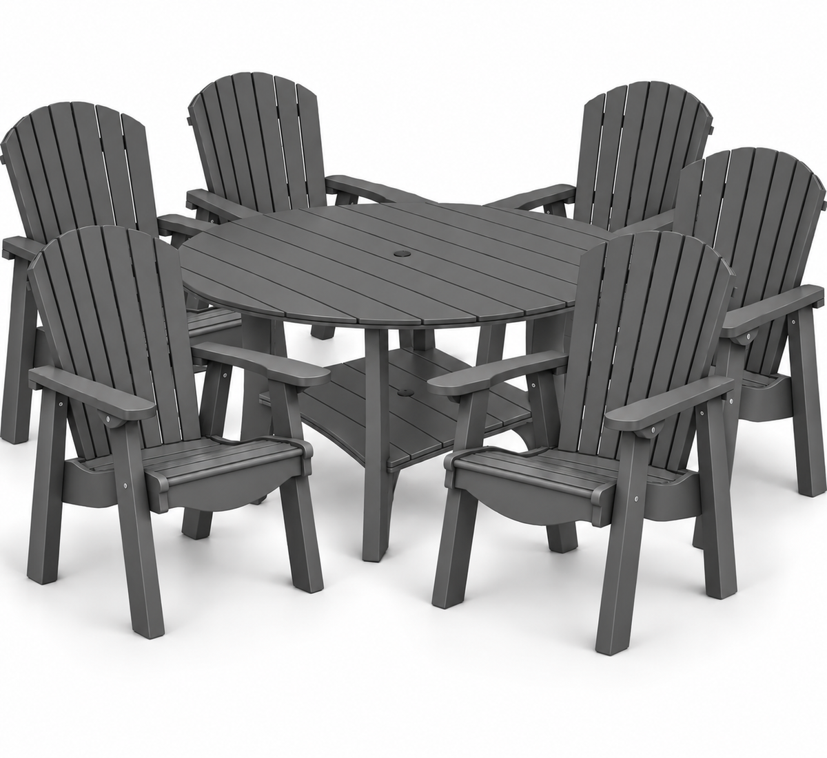 7-Piece Harmony Adirondack Dining Table Set