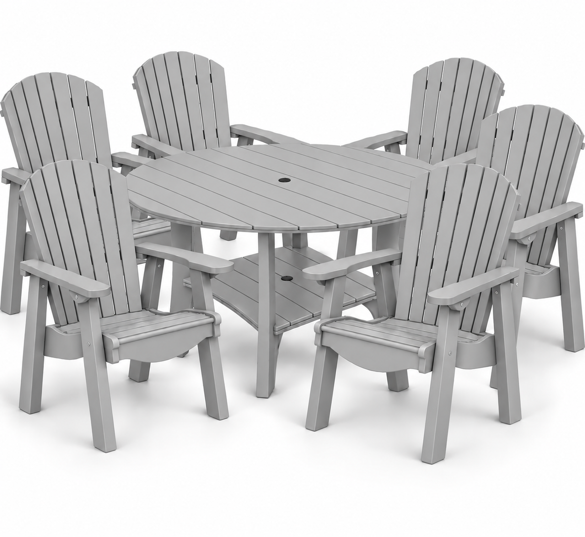 7-Piece Harmony Adirondack Dining Table Set