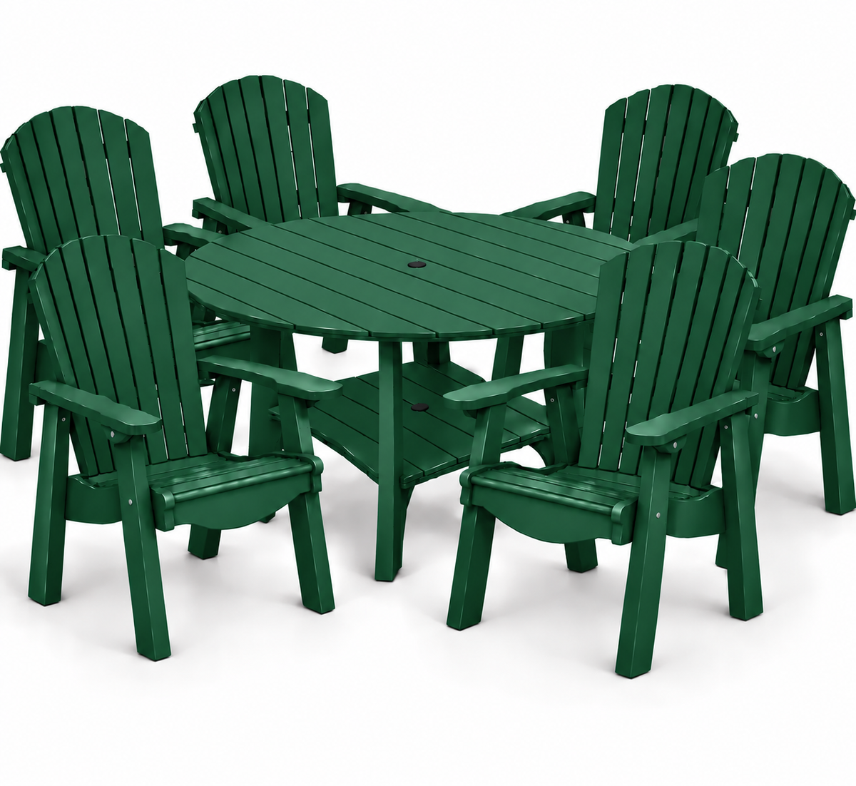 7-Piece Harmony Adirondack Dining Table Set