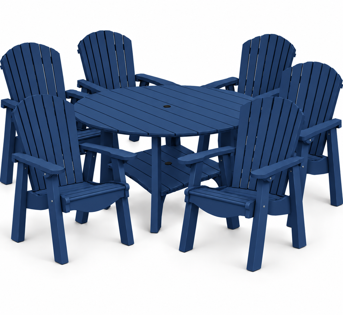7-Piece Harmony Adirondack Dining Table Set