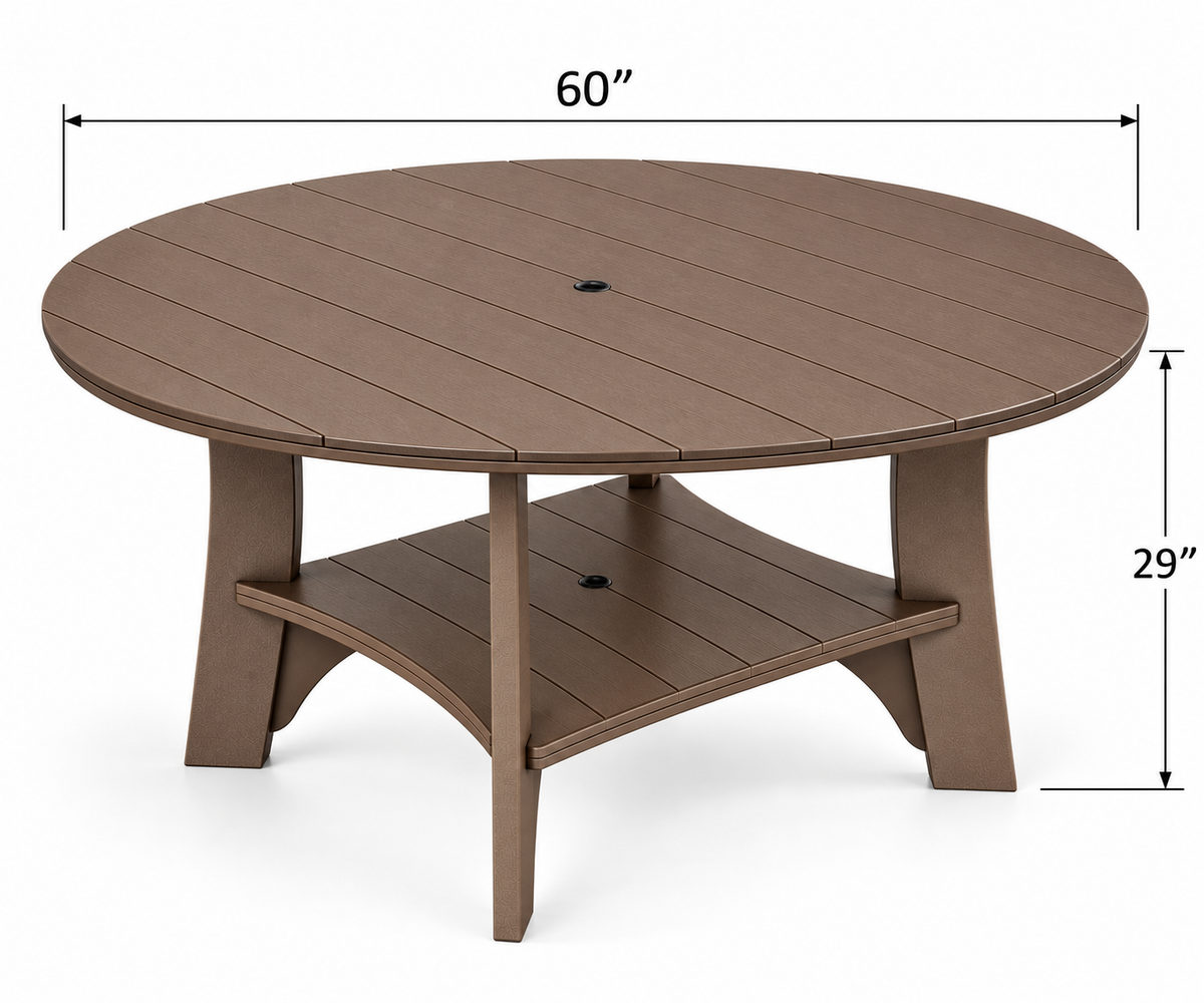 7-Piece Haven 60" Round Dining Set