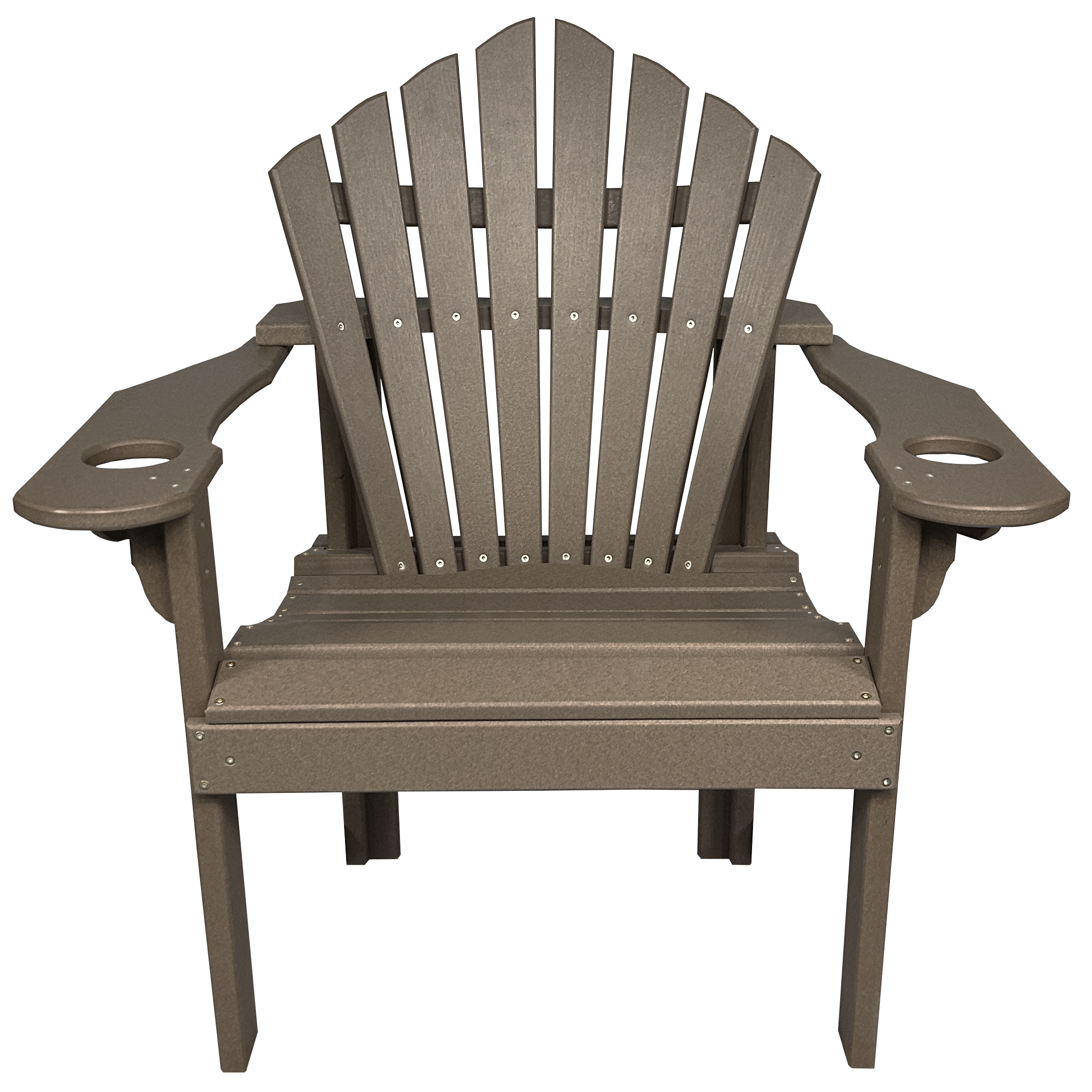 7-Piece 60”rd. Bridgewater Dining Set With Built In Cupholders