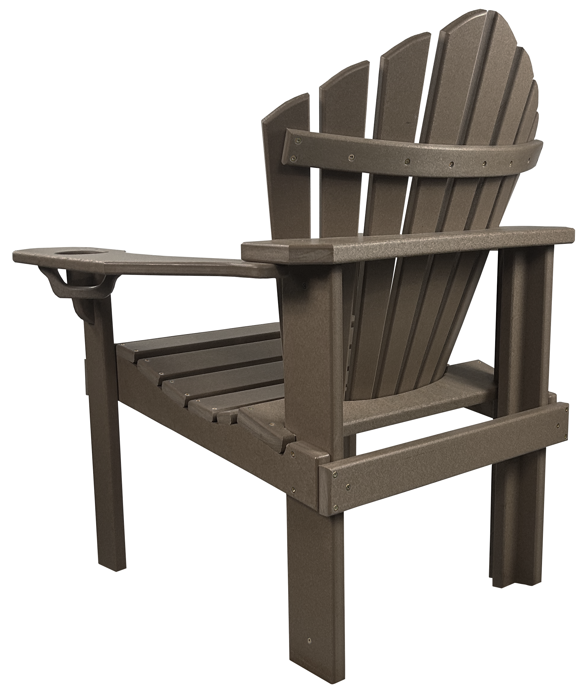 7-Piece 60”rd. Bridgewater Dining Set With Built In Cupholders