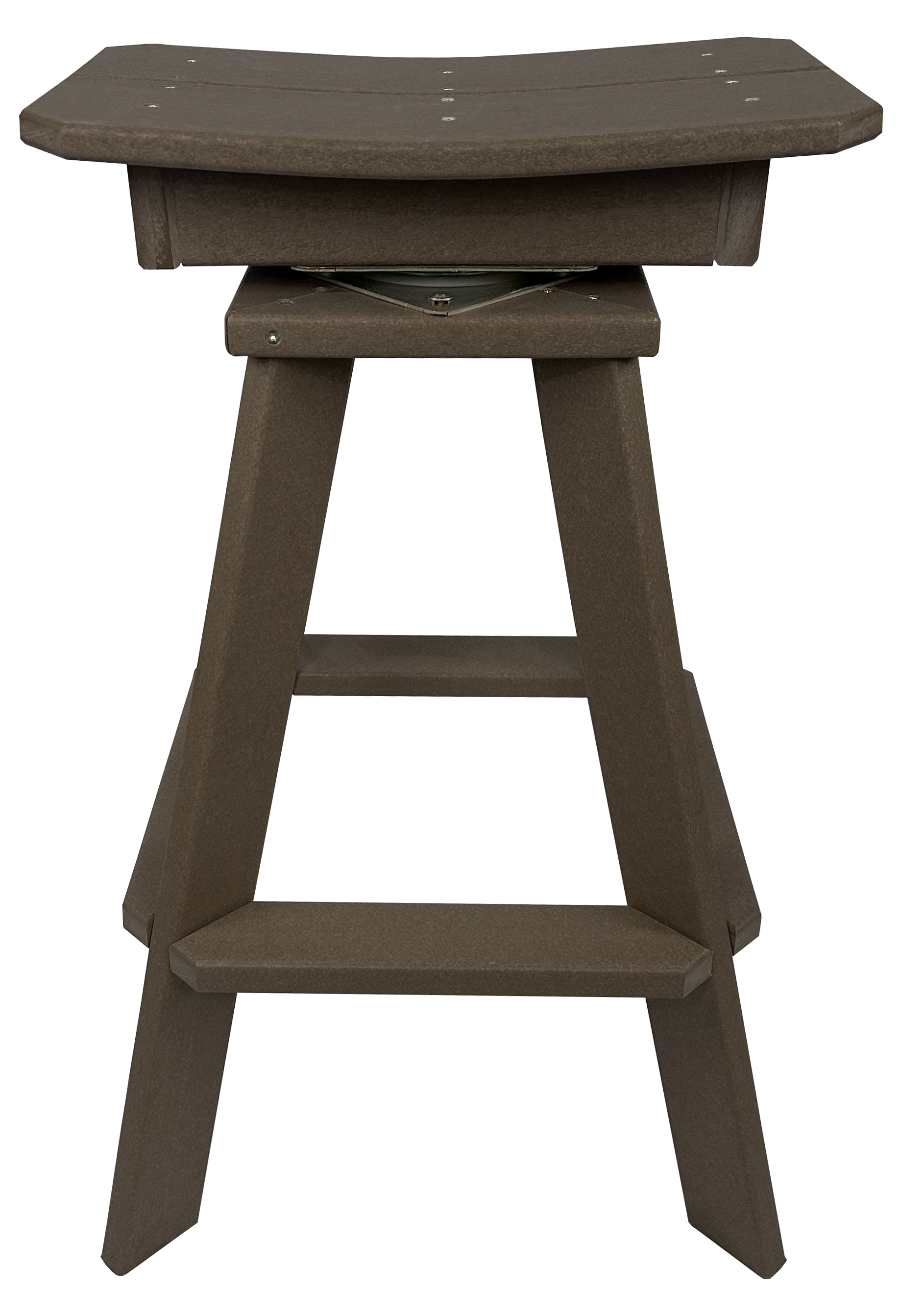 Set of 6 - Swivel Saddle Bar Stools