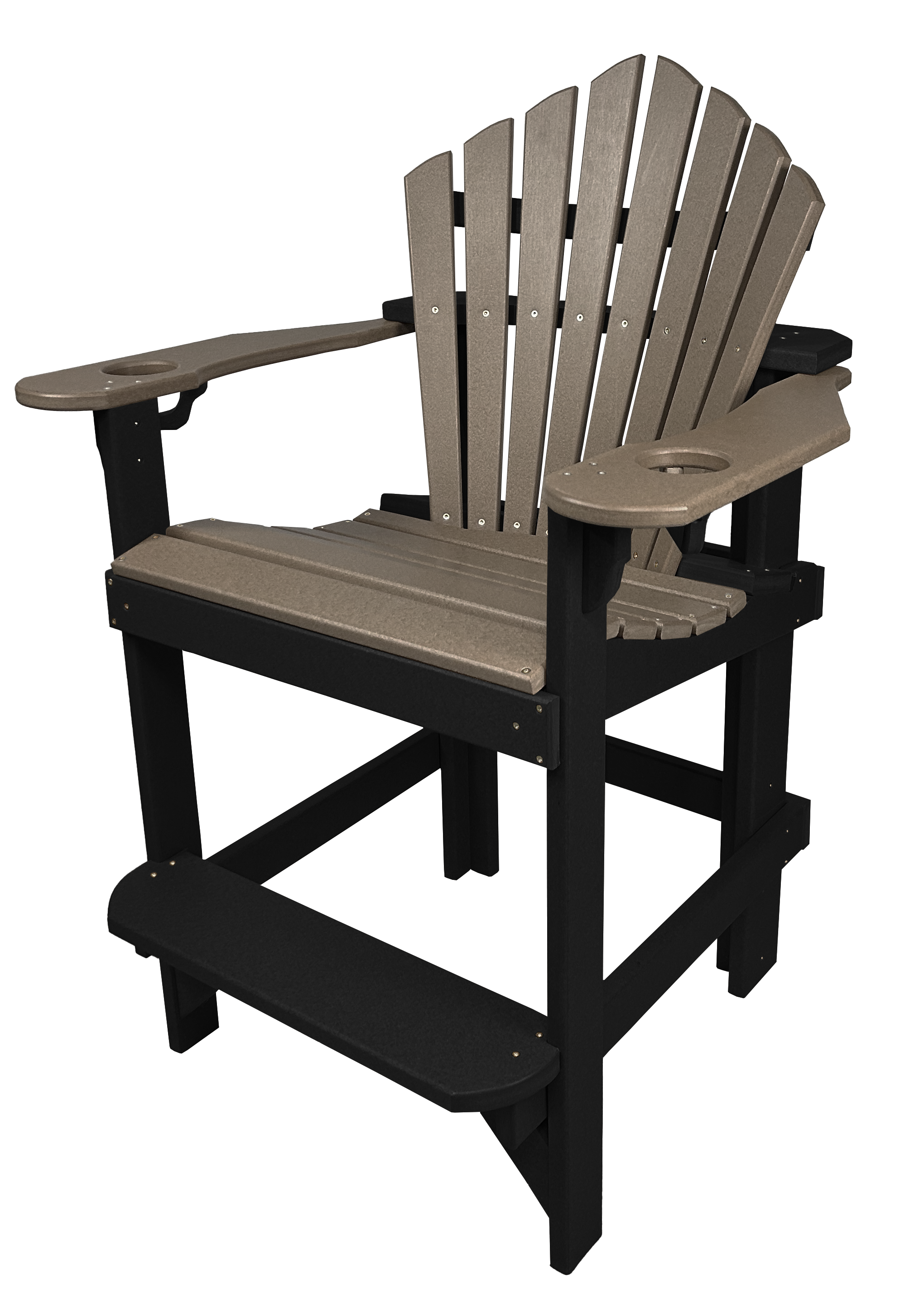 Set of 6 - Bridgewater Counter Chairs With Built In Cupholders