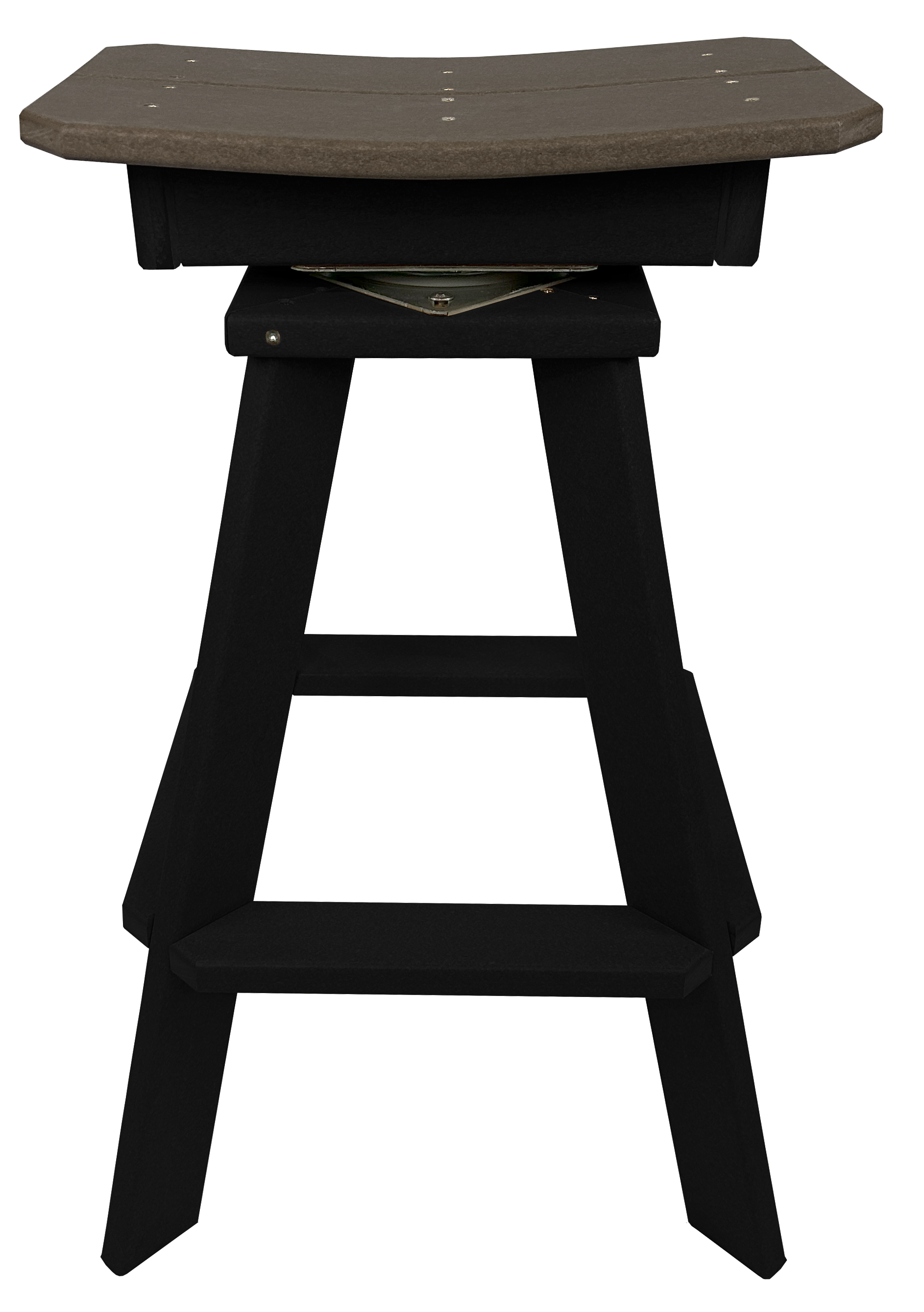 Set of 6 - Swivel Saddle Bar Stools