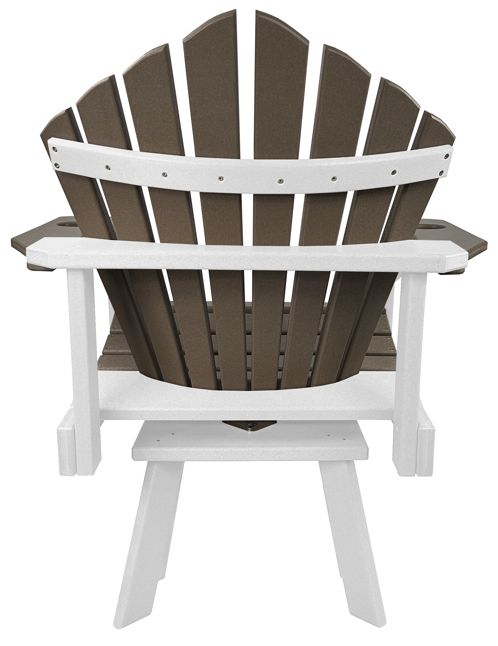 7-Piece 60”rd. Bridgewater Swivel Dining Set With Built In Cupholders