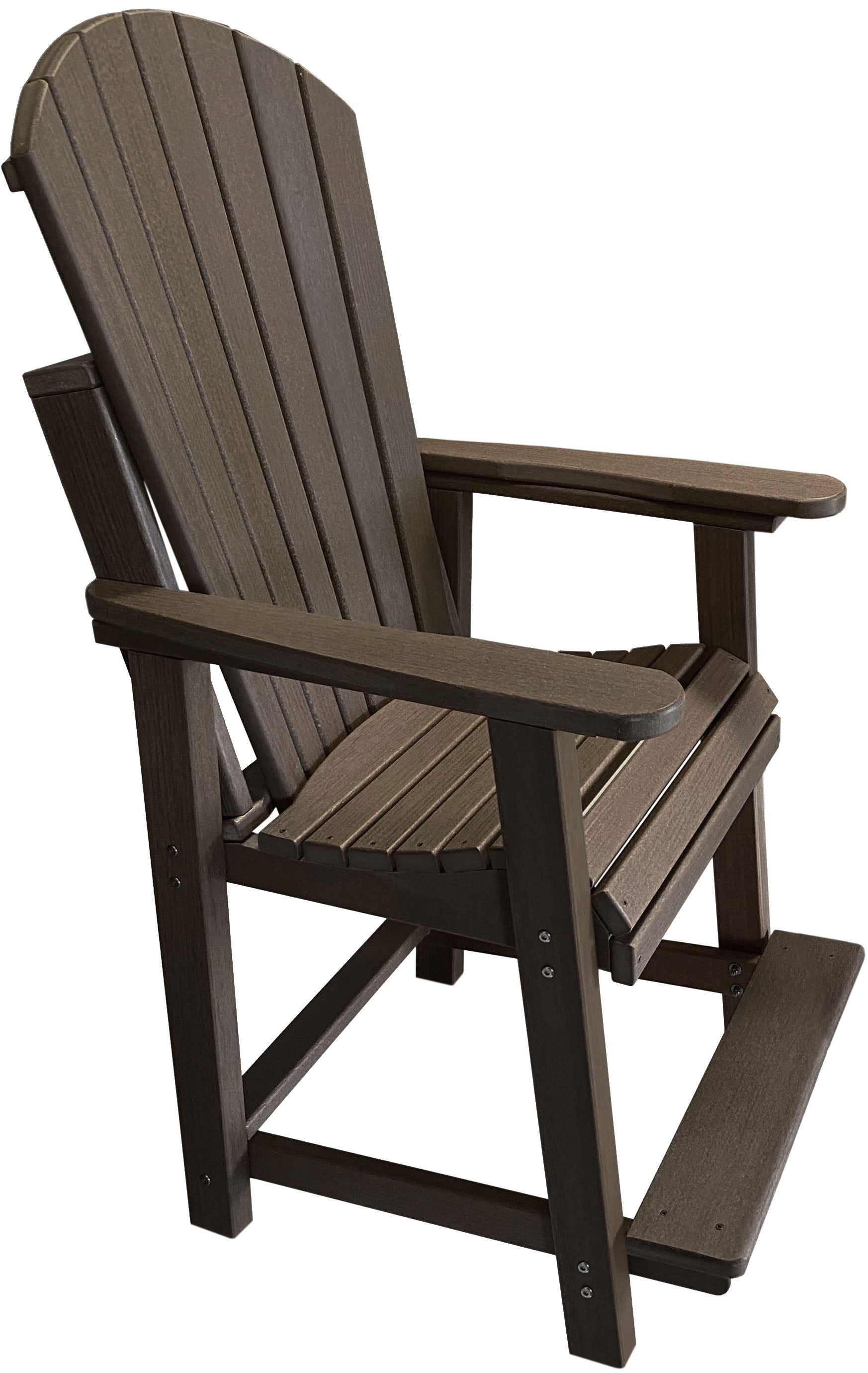 5-Piece Classic Adirondack Counter Height Dining Table Set