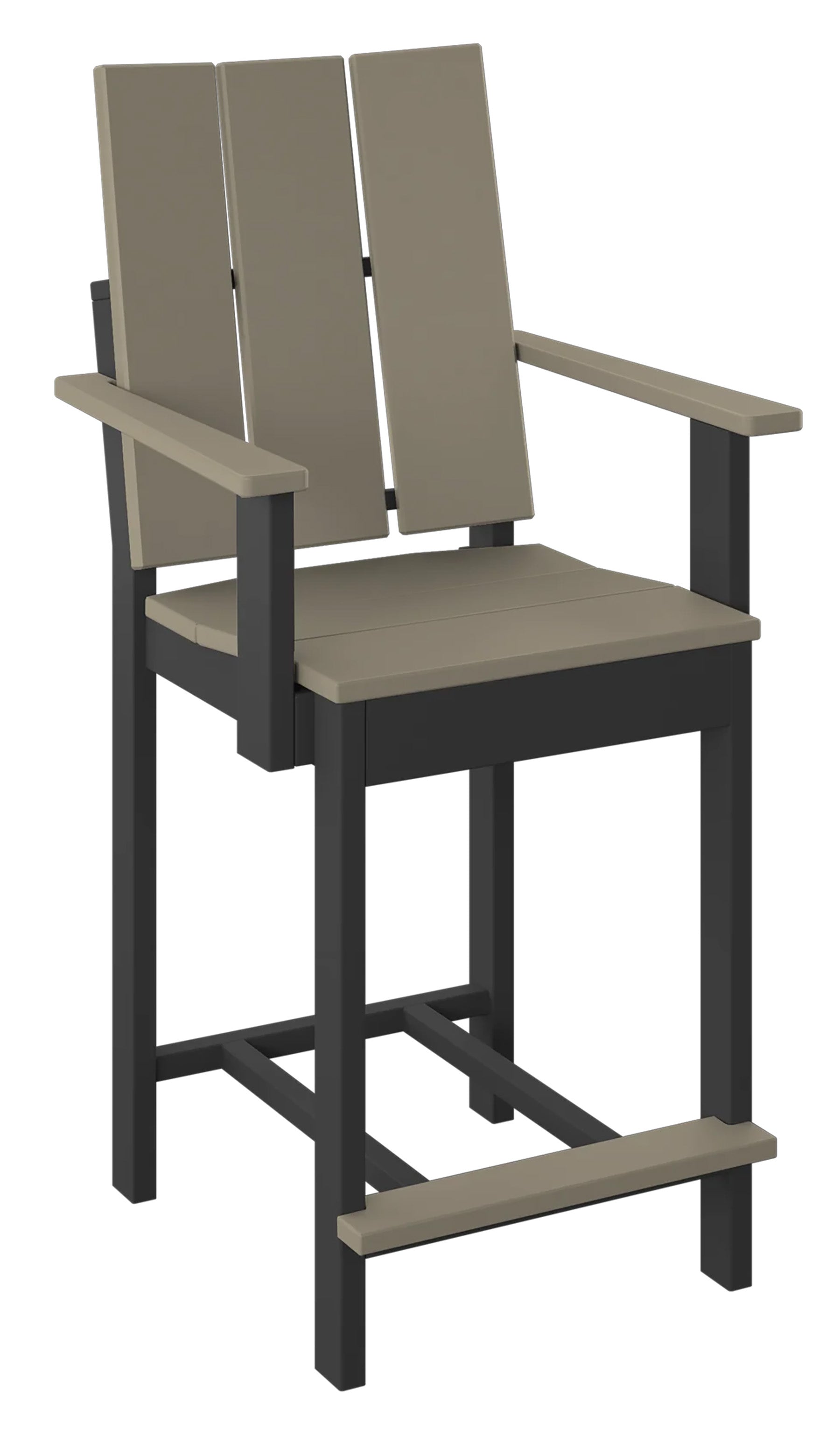 5-Piece Modern Adirondack Counter Set