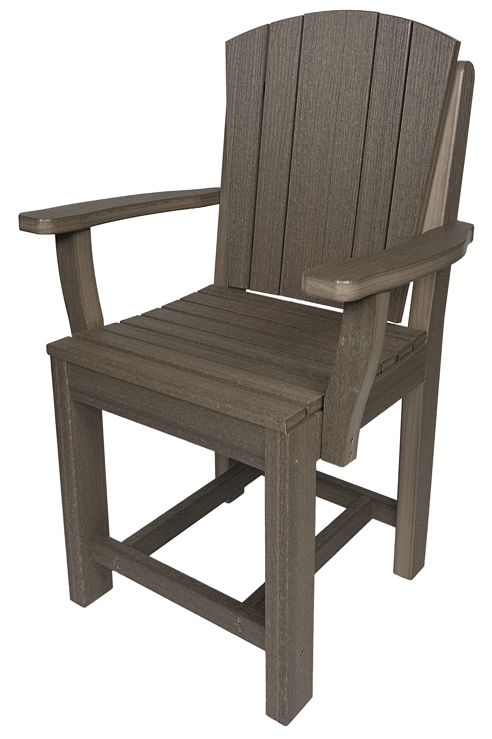 7-Piece Plantation Dining Set With 6 Arm Chairs