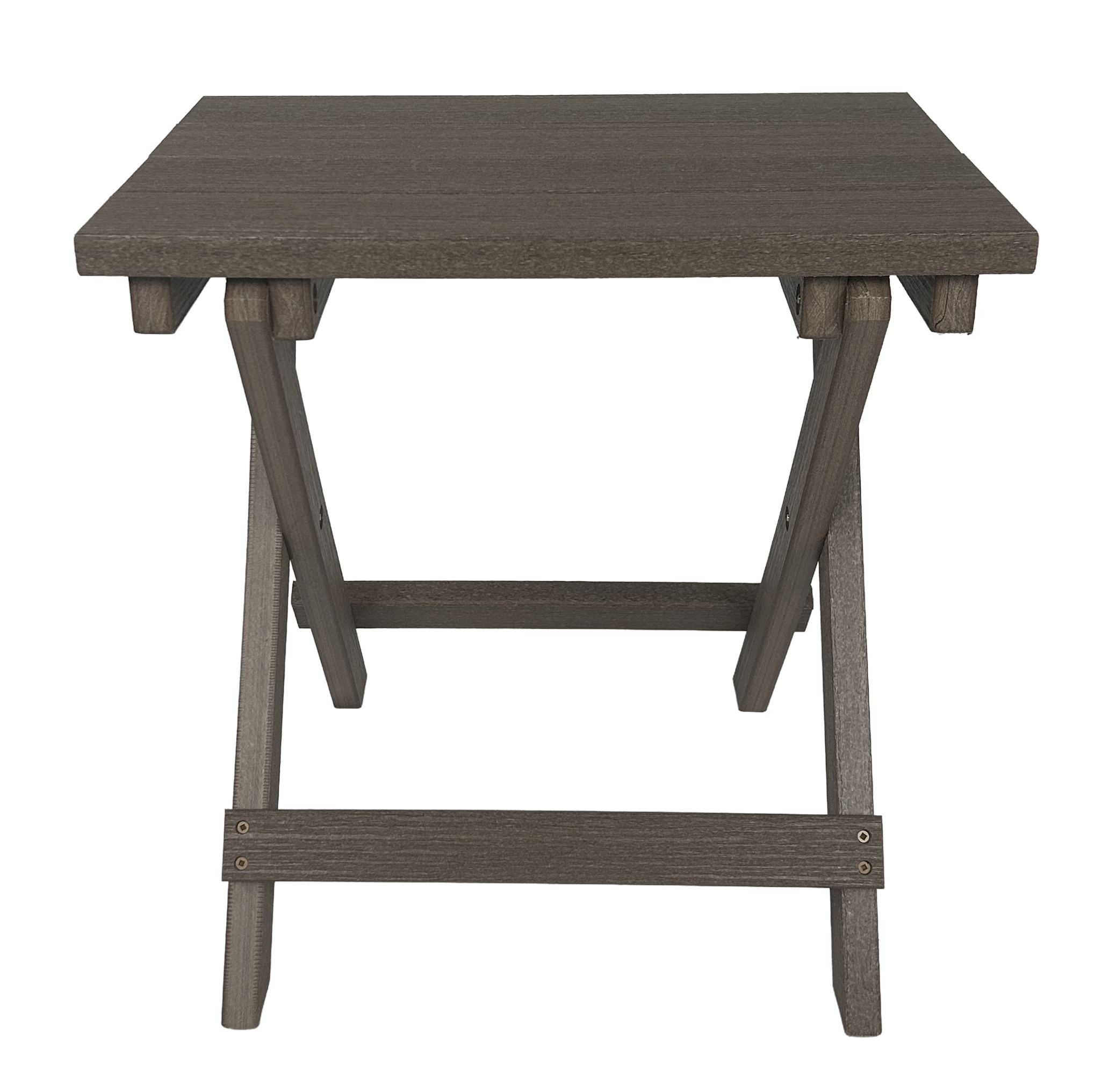Folding Side Table w/ Removable Serving Tray - Ships Fully Assembled
