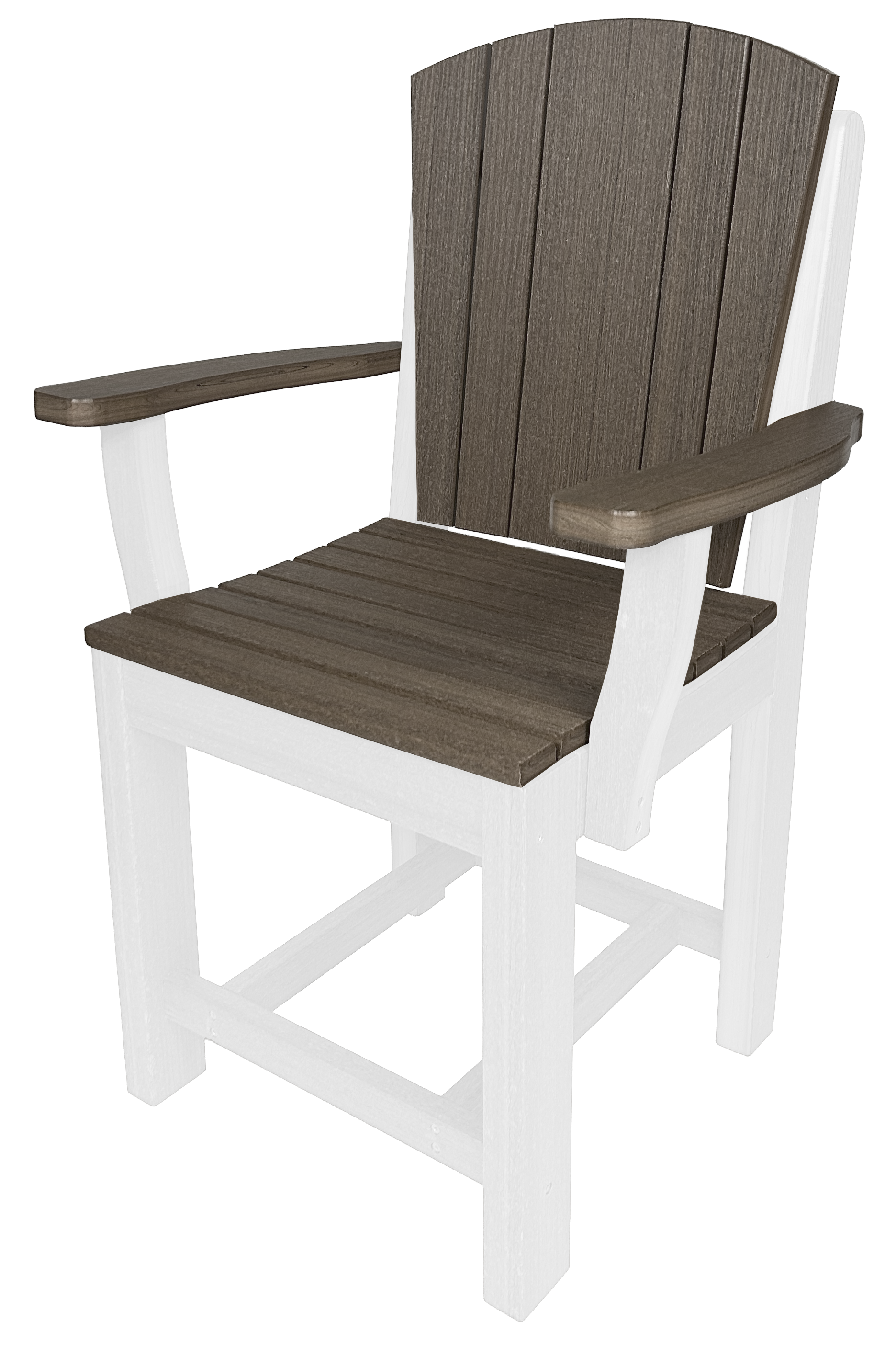 7-Piece Plantation Dining Set With 6 Arm Chairs