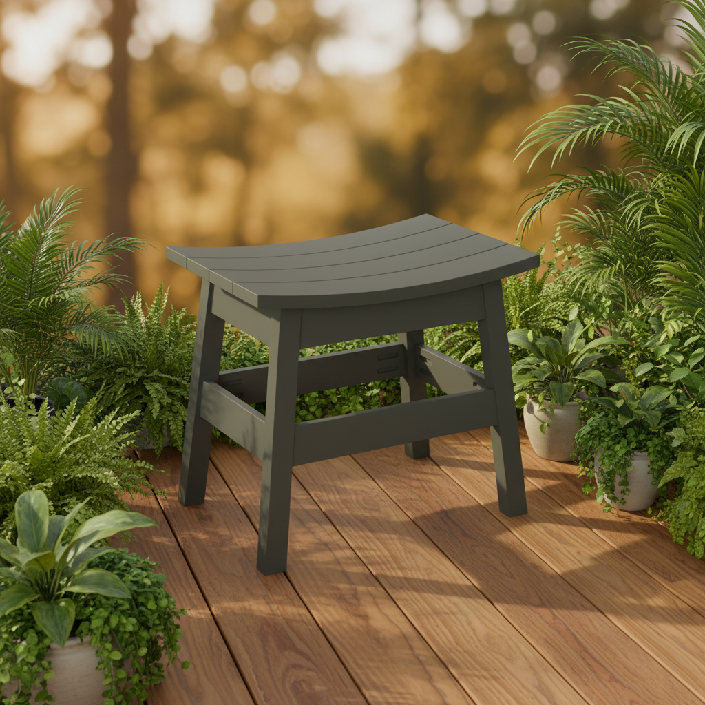 DuraWeather Poly SADDLE STOOL