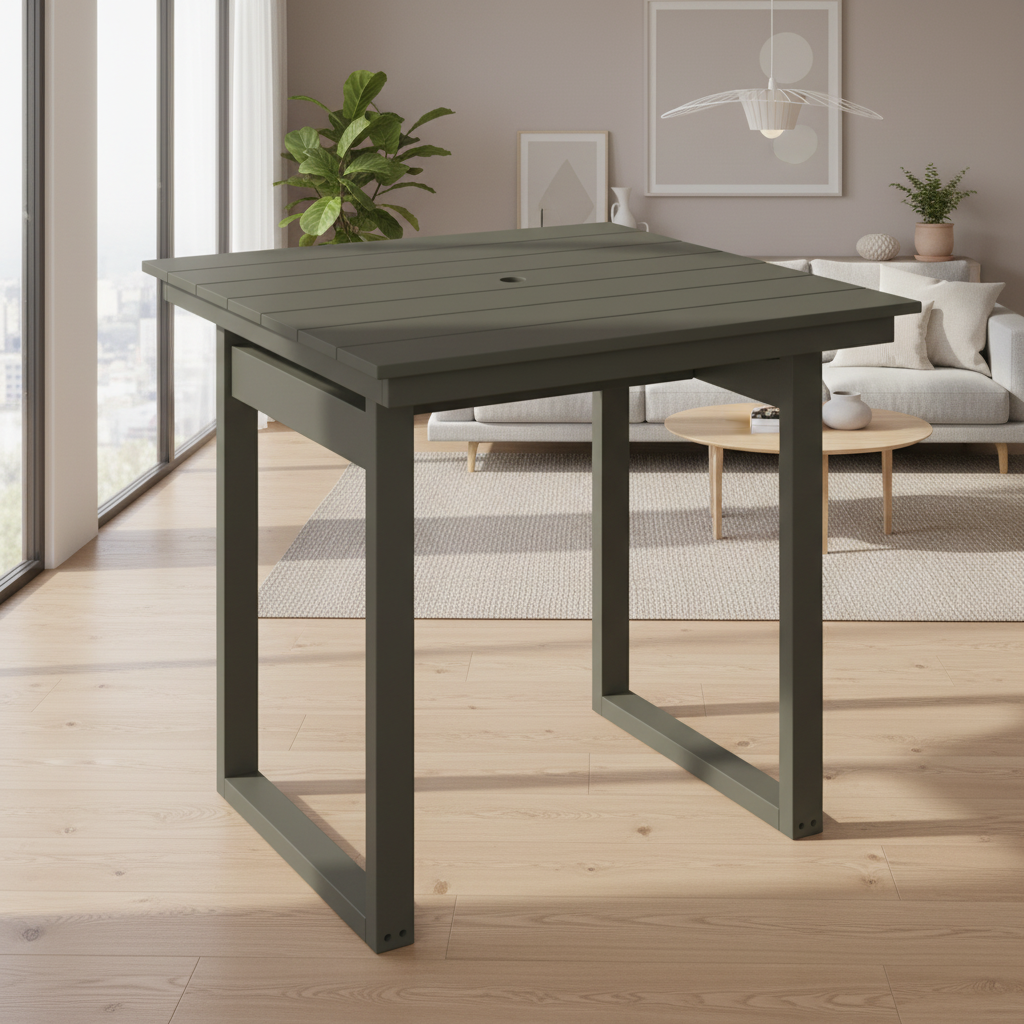 DuraWeather Poly MODERN 38 SQUARE TABLE