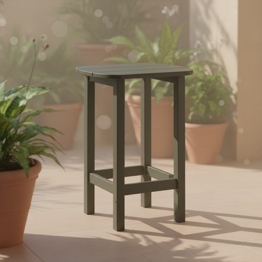 DuraWeather Poly BALCONY END TABLE