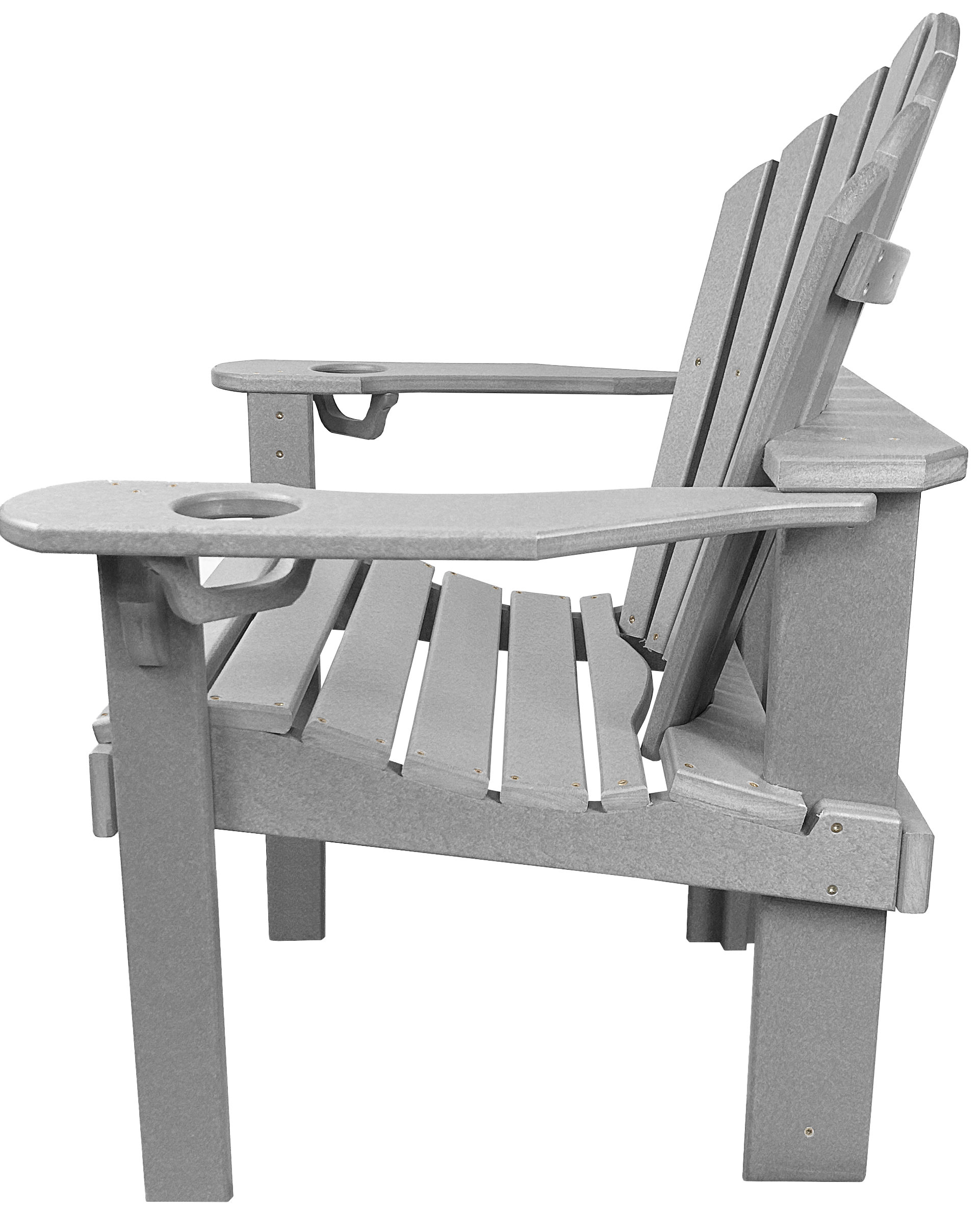 7-Piece 60”rd. Bridgewater Dining Set With Built In Cupholders