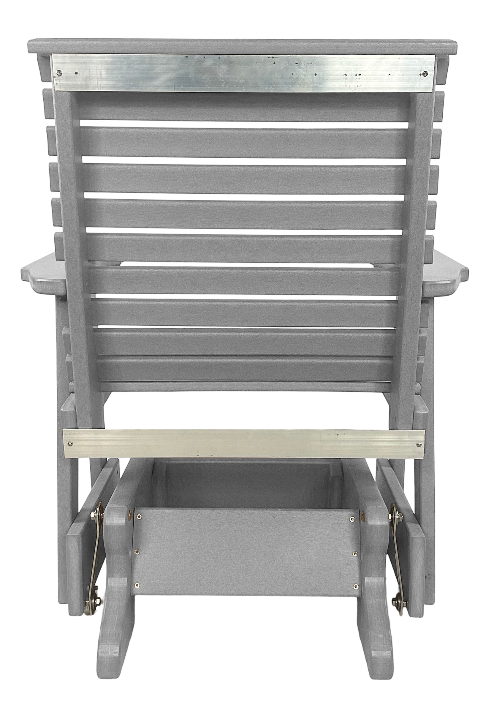 Set of 6 - Rolled Back Single Gliders With Built In Cup Holders