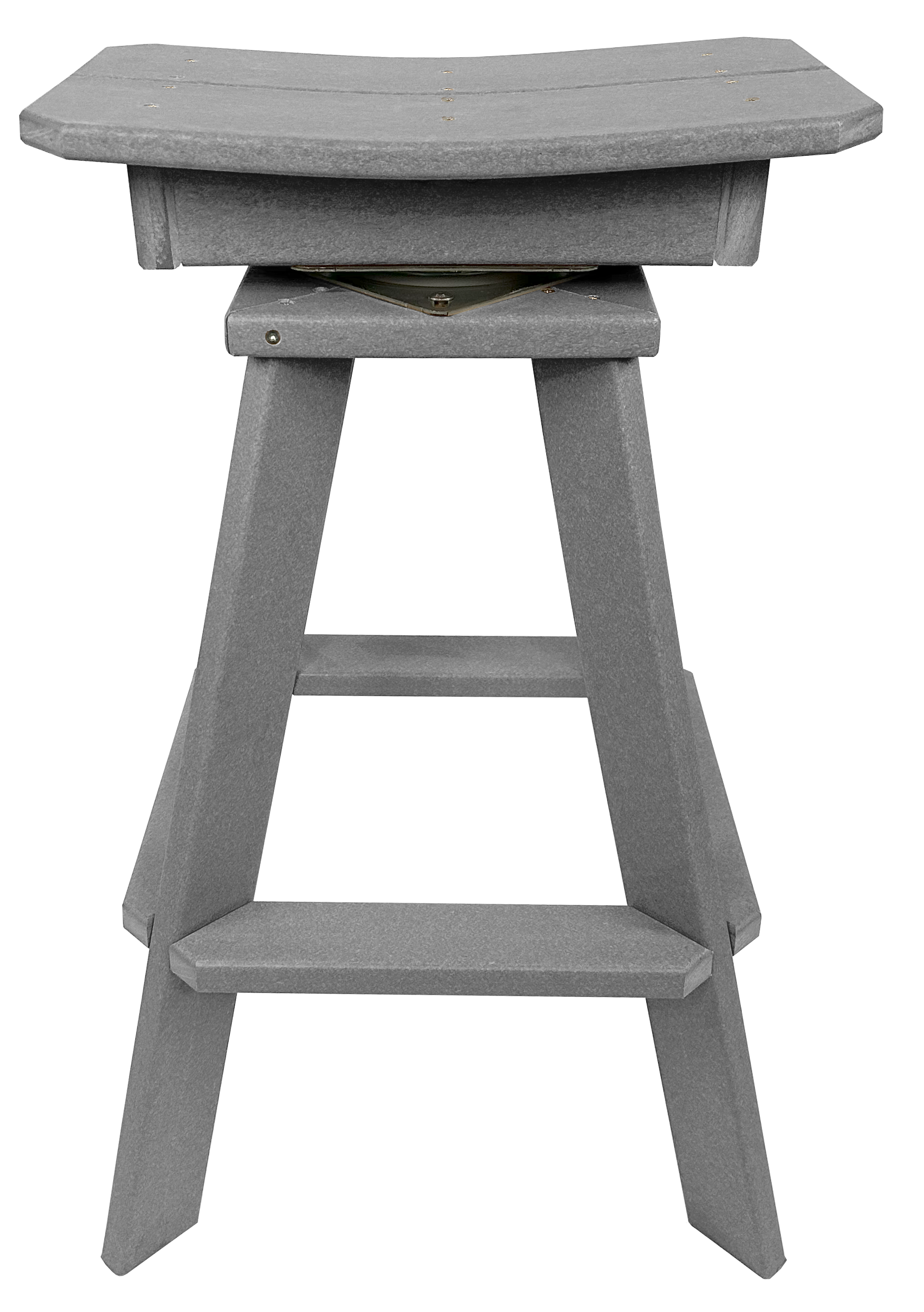 Set of 6 - Swivel Saddle Bar Stools