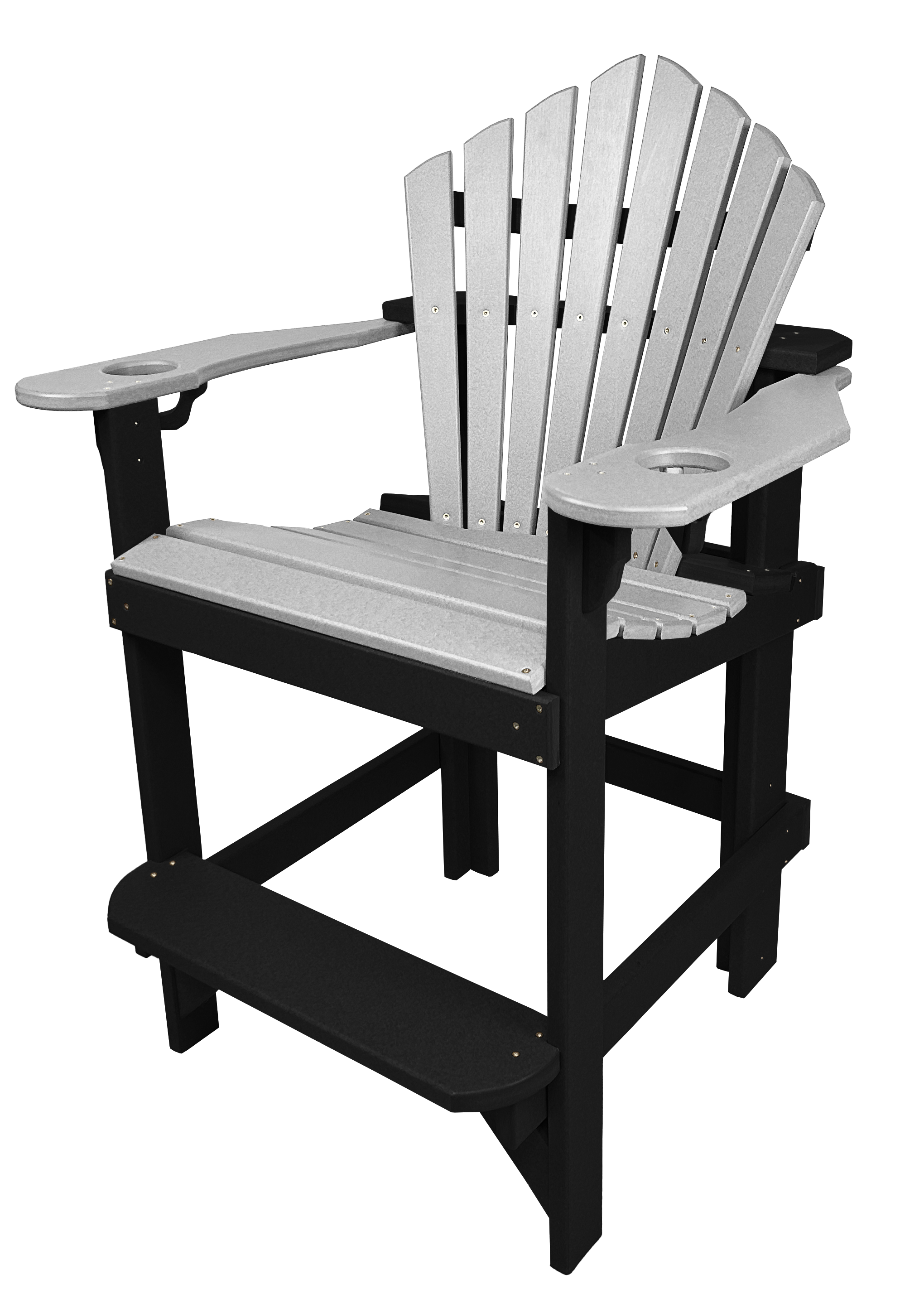 Set of 6 - Bridgewater Counter Chairs With Built In Cupholders