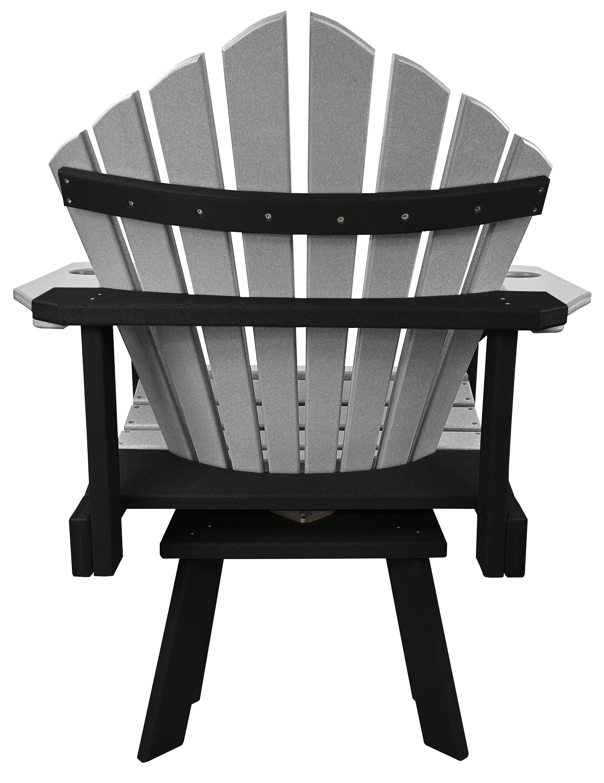 5-Piece 44”rd. Bridgewater Swivel Dining Set With Built In Cupholders