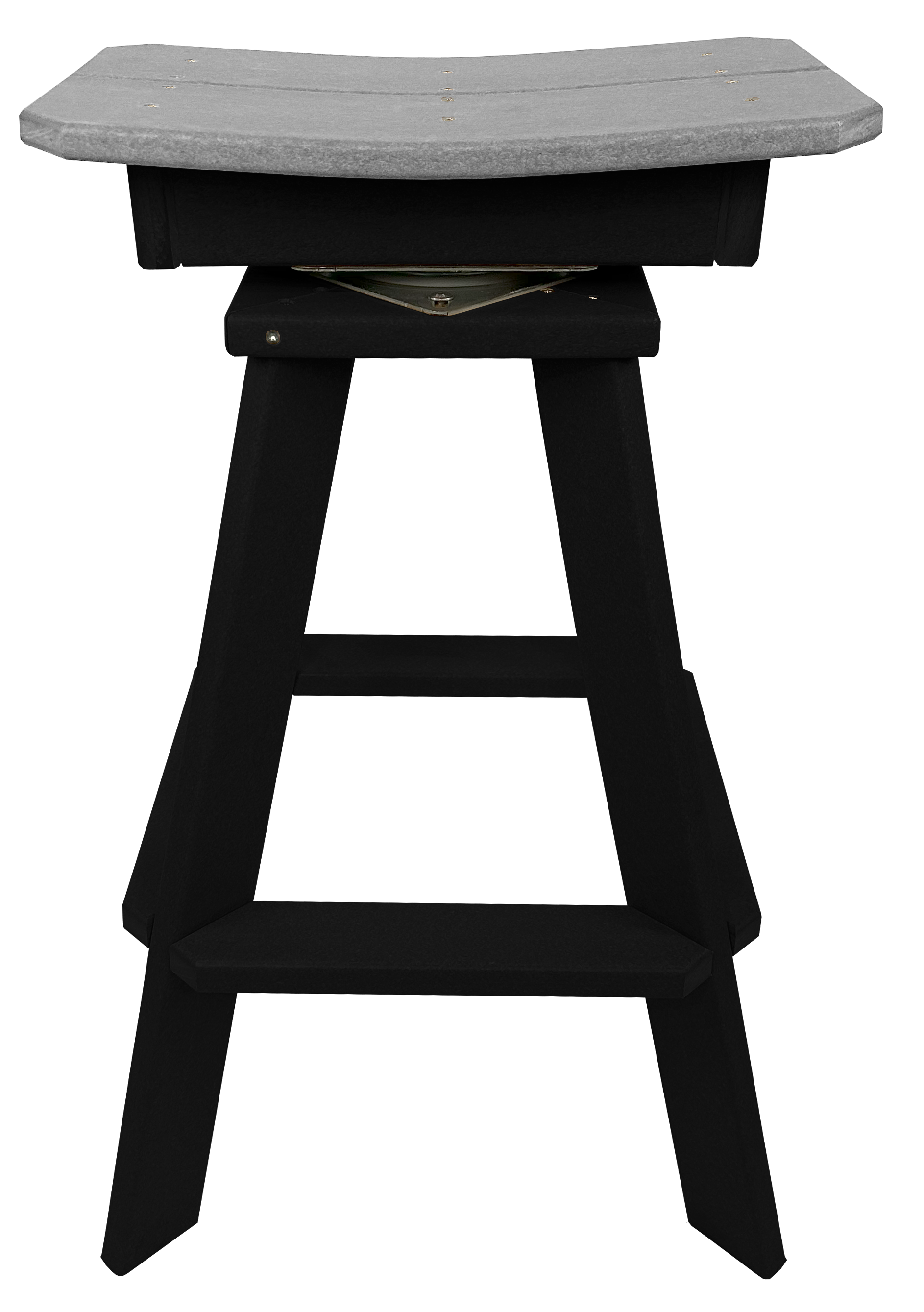 Set of 6 - Swivel Saddle Bar Stools