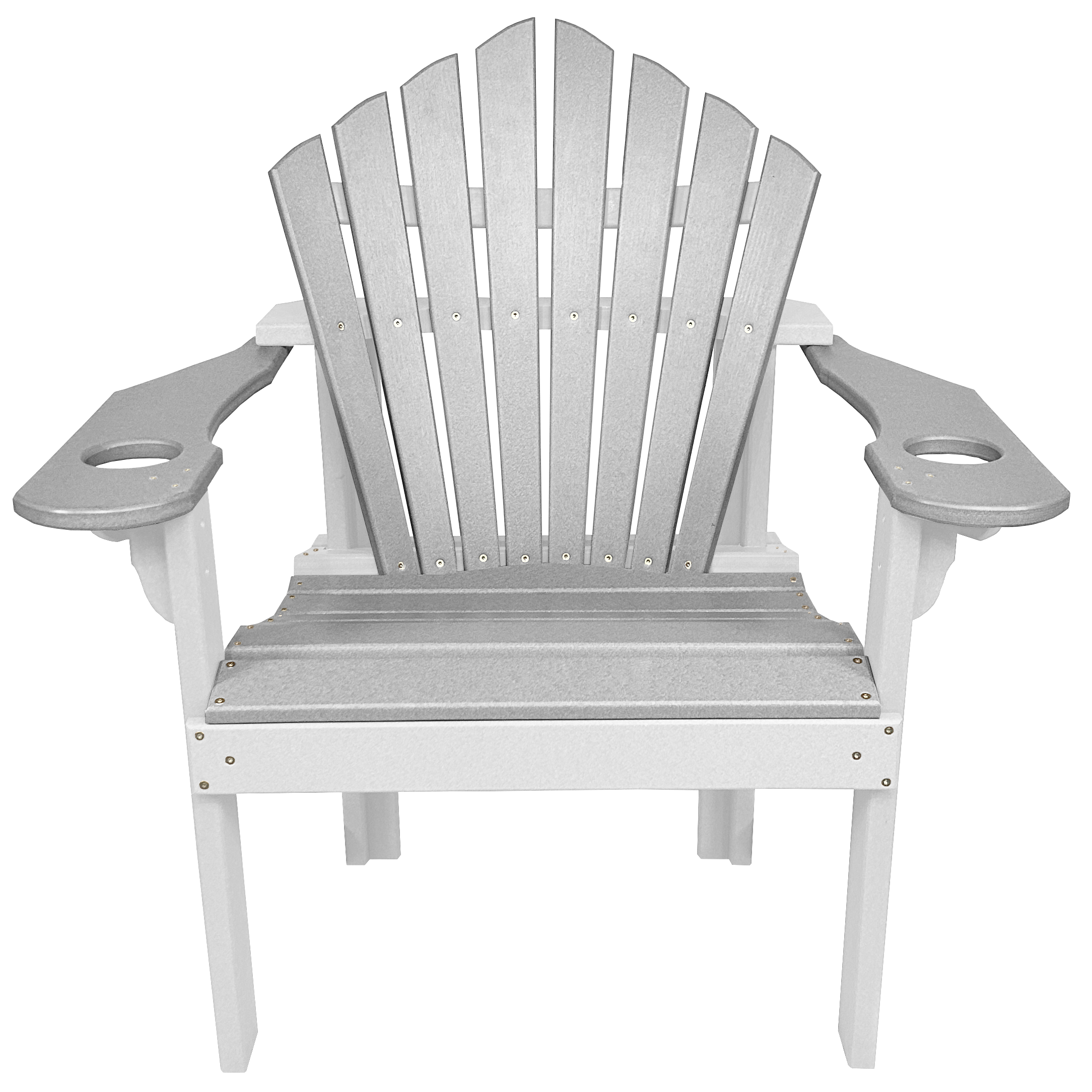 7-Piece 60”rd. Bridgewater Dining Set With Built In Cupholders