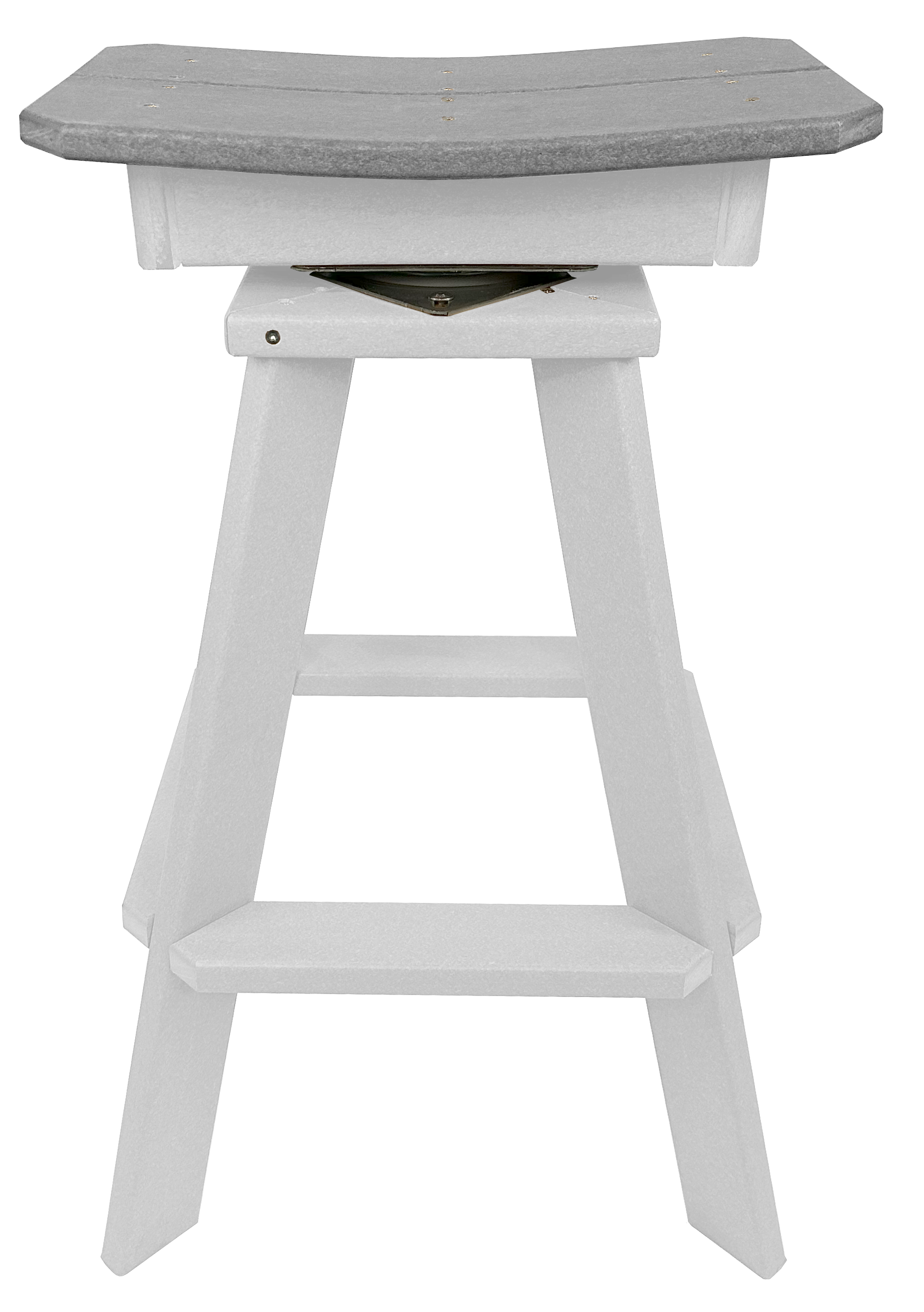 Set of 6 - Swivel Saddle Bar Stools