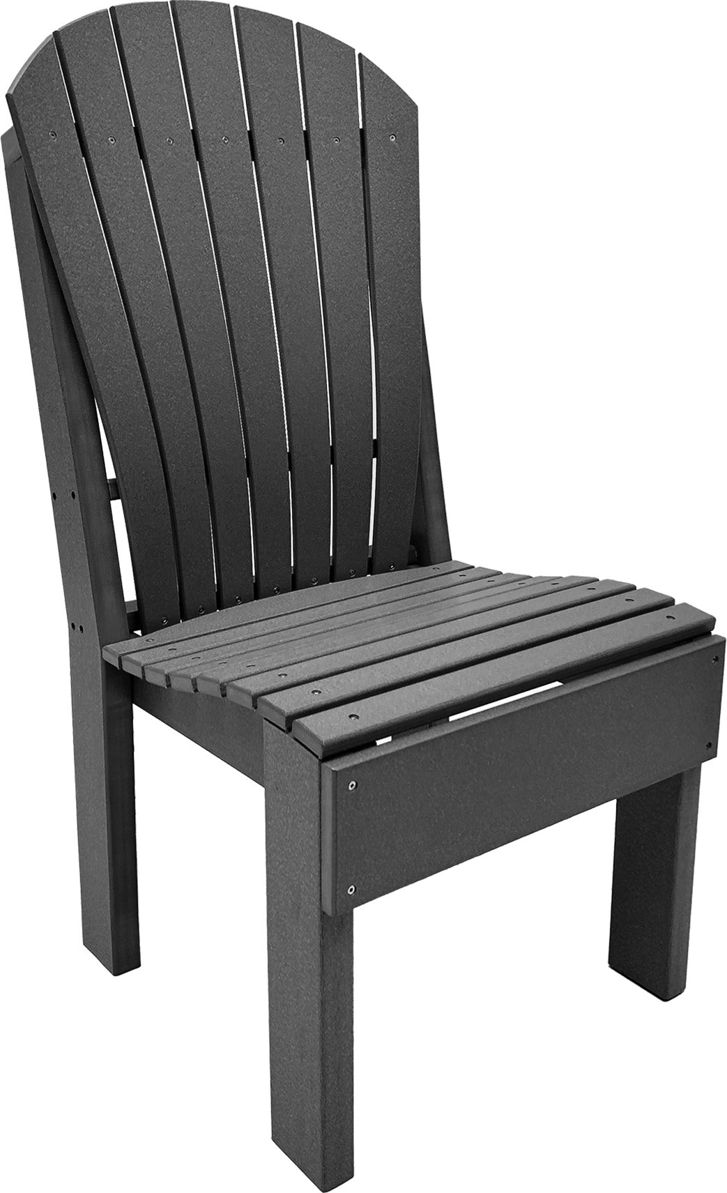 7-Piece Farmhouse Adirondack Dining Table Set With 2 Arm Chairs And 4 Side Chairs