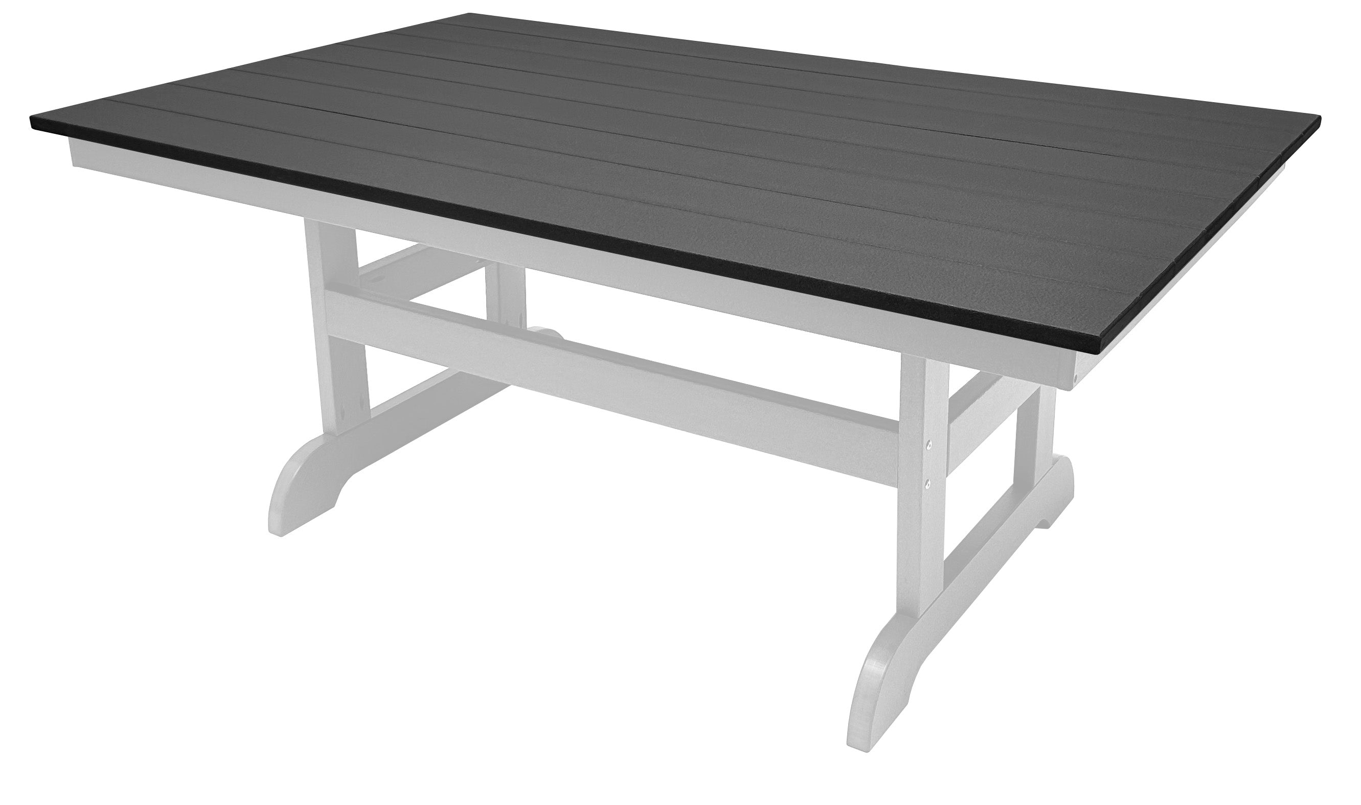 7-Piece Farmhouse Adirondack Dining Table Set With 2 Arm Chairs And 4 Side Chairs