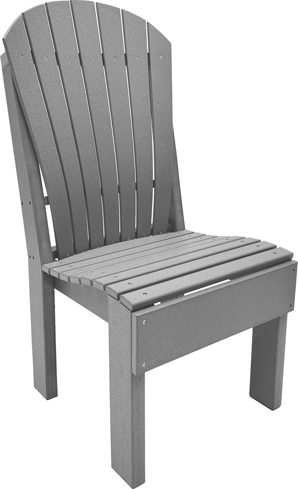 7-Piece Farmhouse Adirondack Dining Table Set With 2 Arm Chairs And 4 Side Chairs