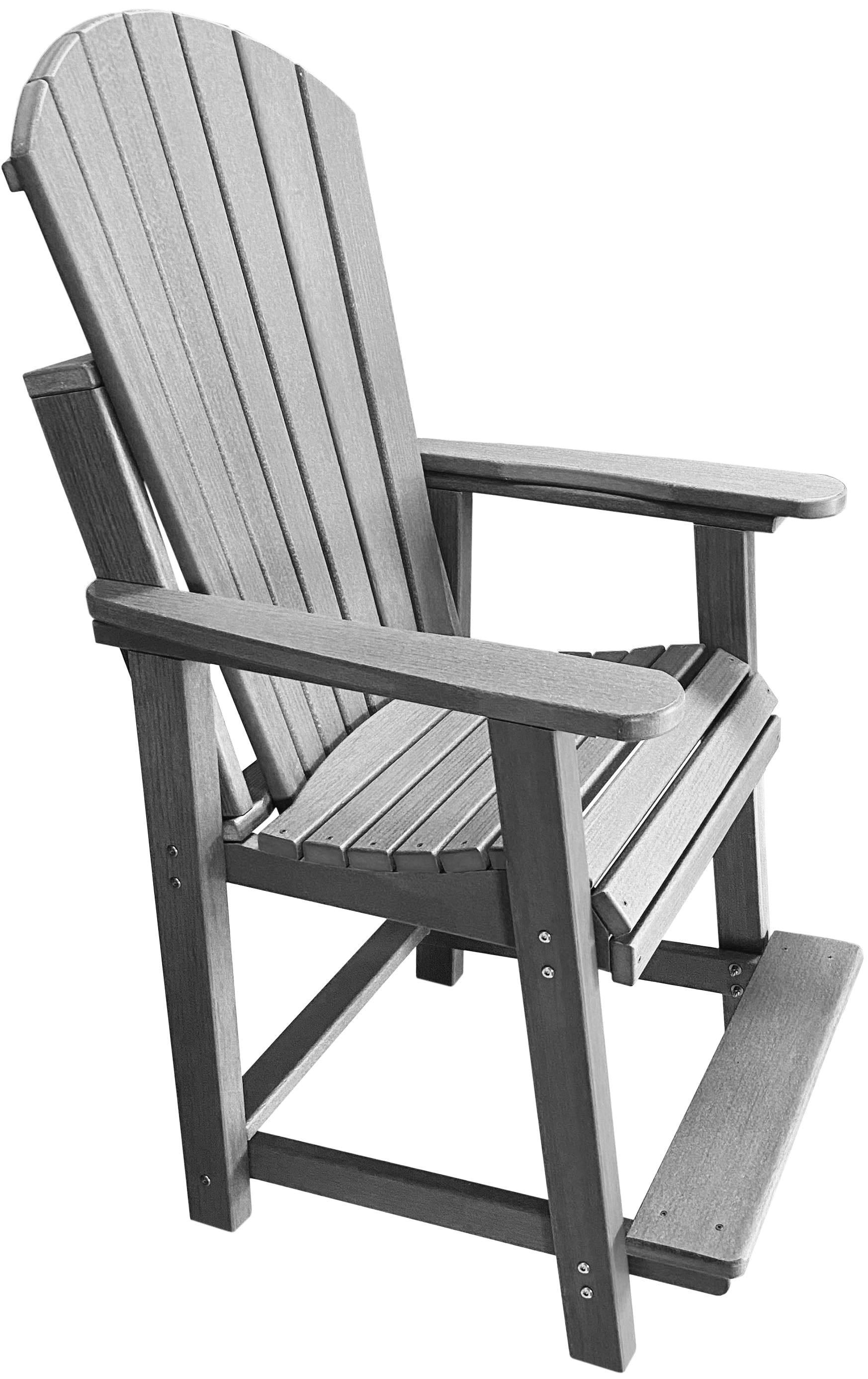 5-Piece Classic Adirondack Counter Height Dining Table Set