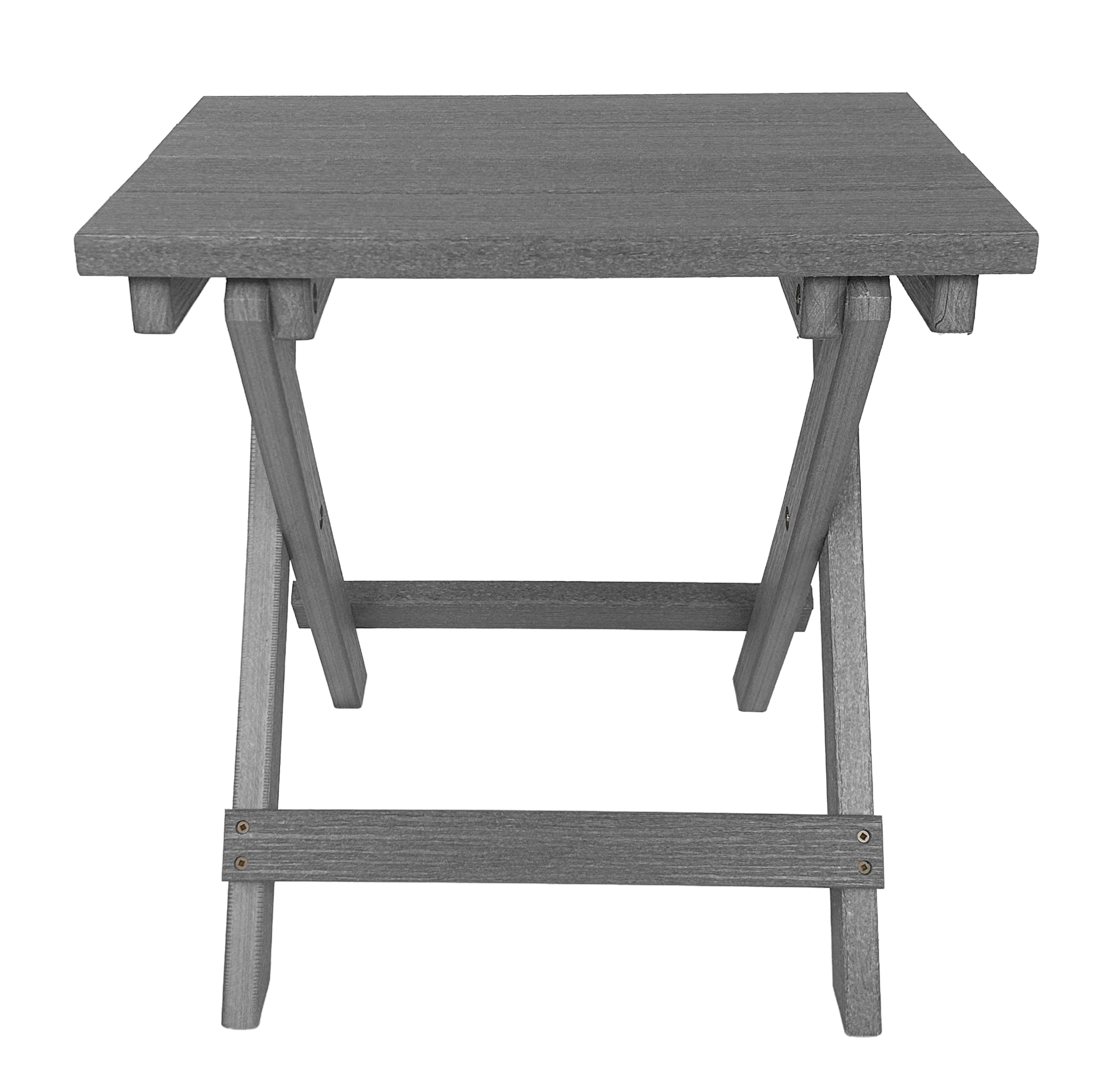 Folding Side Table w/ Removable Serving Tray - Ships Fully Assembled