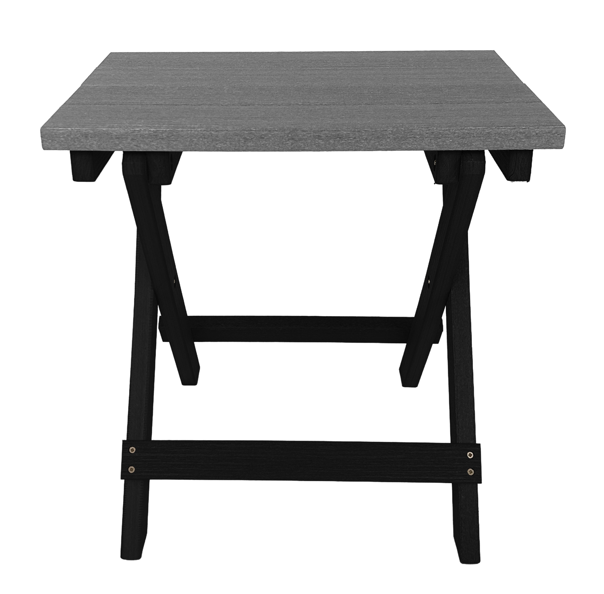 Folding Side Table w/ Removable Serving Tray - Ships Fully Assembled