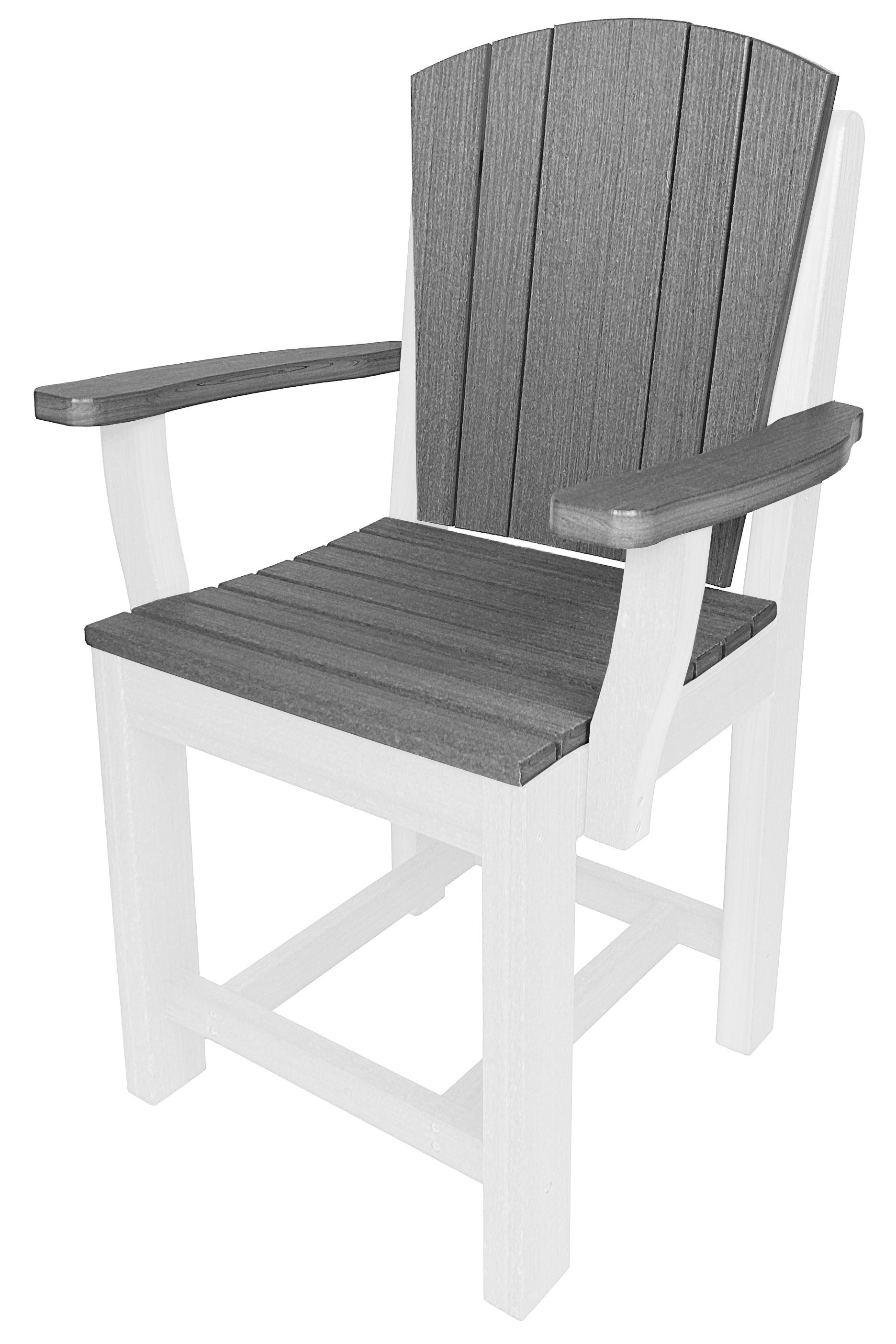 7-Piece Plantation Dining Set With 6 Arm Chairs